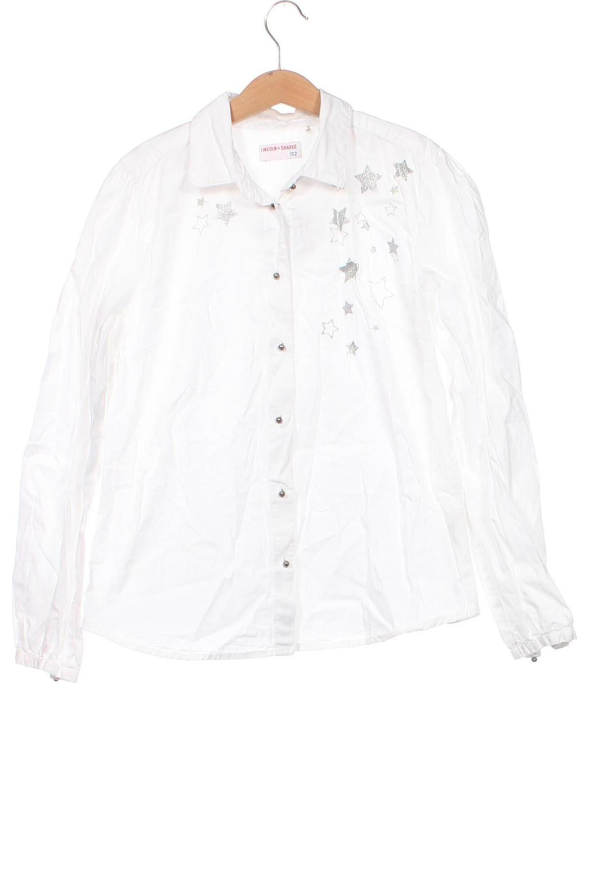 Detská košeľa , Veľkosť 10-11y/ 146-152 cm, Farba Biela, Cena  3,79 €