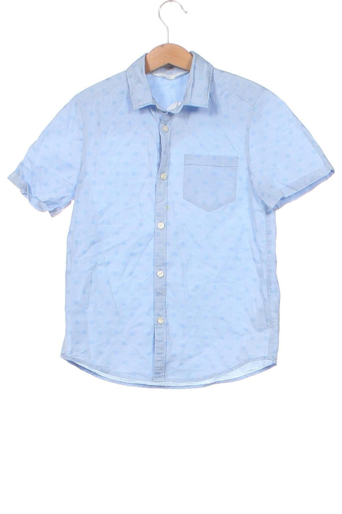 Dětská košile  H&M, Velikost 6-7y/ 122-128 cm, Barva Modrá, Cena  207,00 Kč