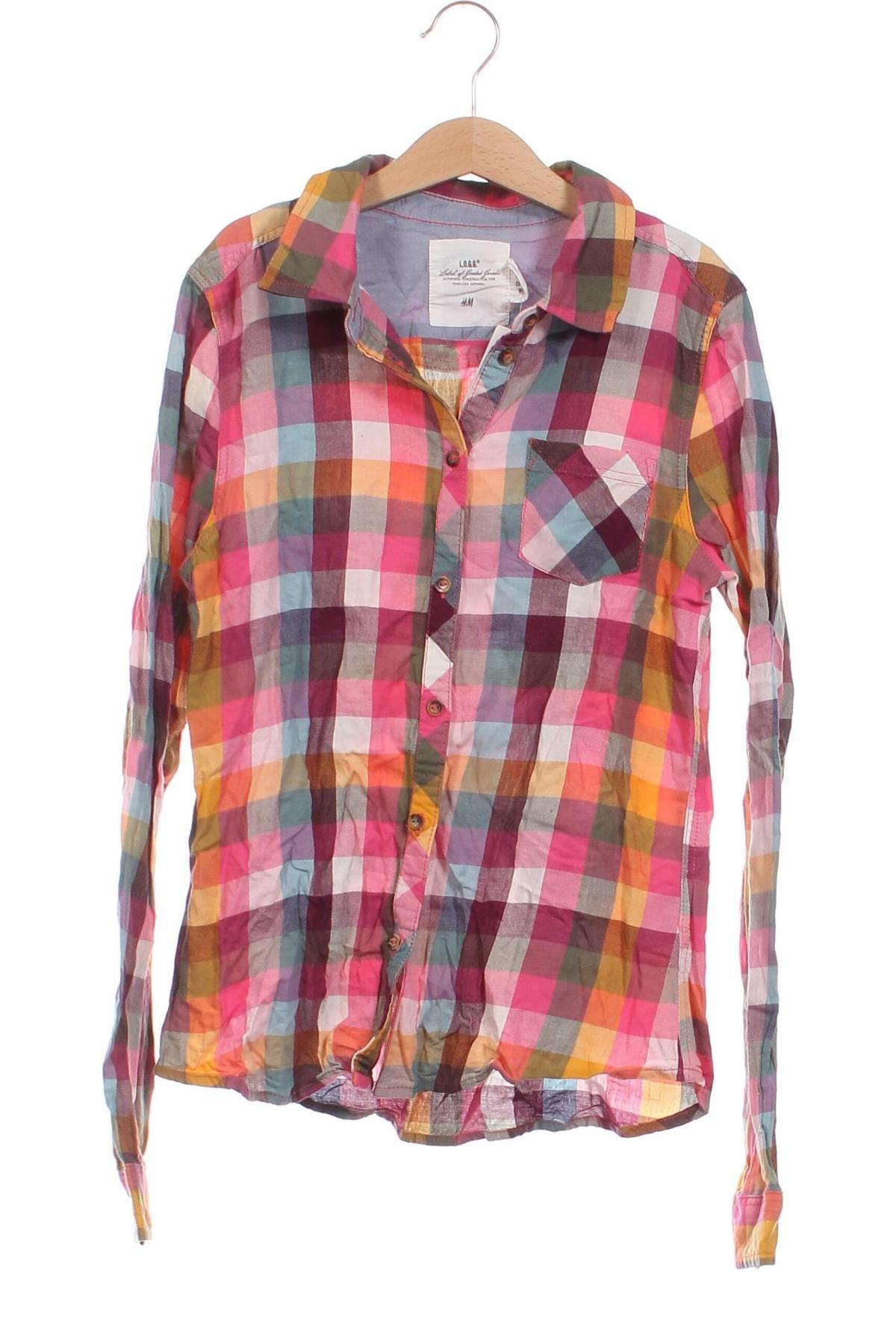 Dětská košile  H&M L.O.G.G., Velikost 13-14y/ 164-168 cm, Barva Vícebarevné, Cena  60,00 Kč