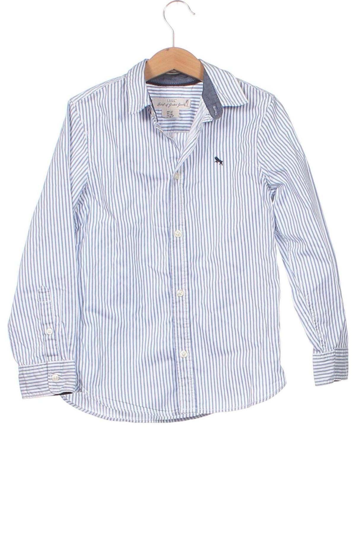 Dětská košile  H&M L.O.G.G., Velikost 7-8y/ 128-134 cm, Barva Modrá, Cena  207,00 Kč