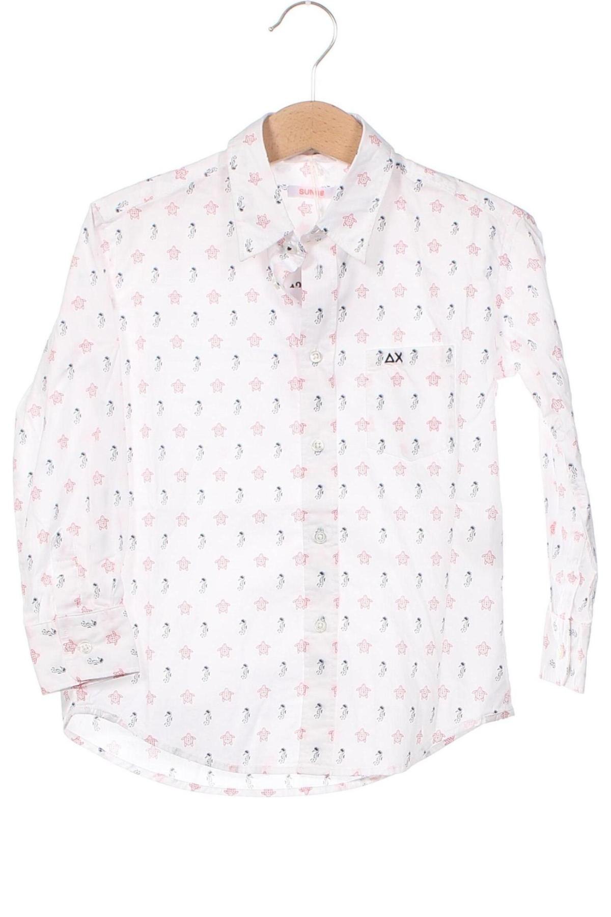Παιδικό πουκάμισο SUN68, Μέγεθος 18-24m/ 86-98 εκ., Χρώμα Λευκό, Τιμή 8,91 €