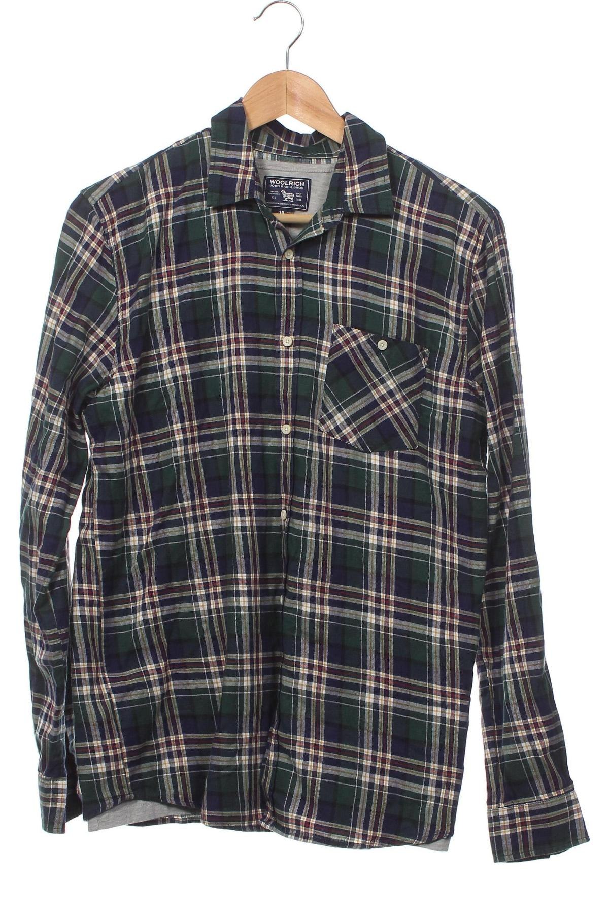 Kinderhemd Woolrich, Größe 15-18y/ 170-176 cm, Farbe Mehrfarbig, Preis 9,29 €