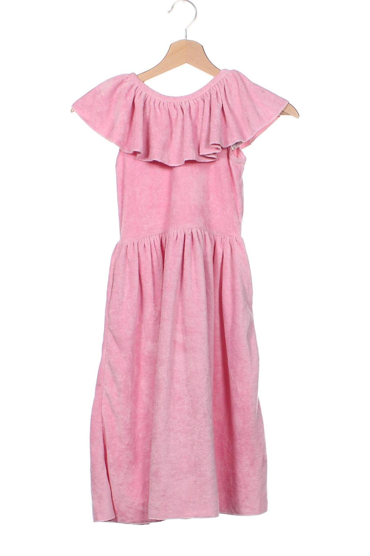 Детска рокля, Размер 3-4y/ 104-110 см, Цвят Розов, Цена 22,32 лв.