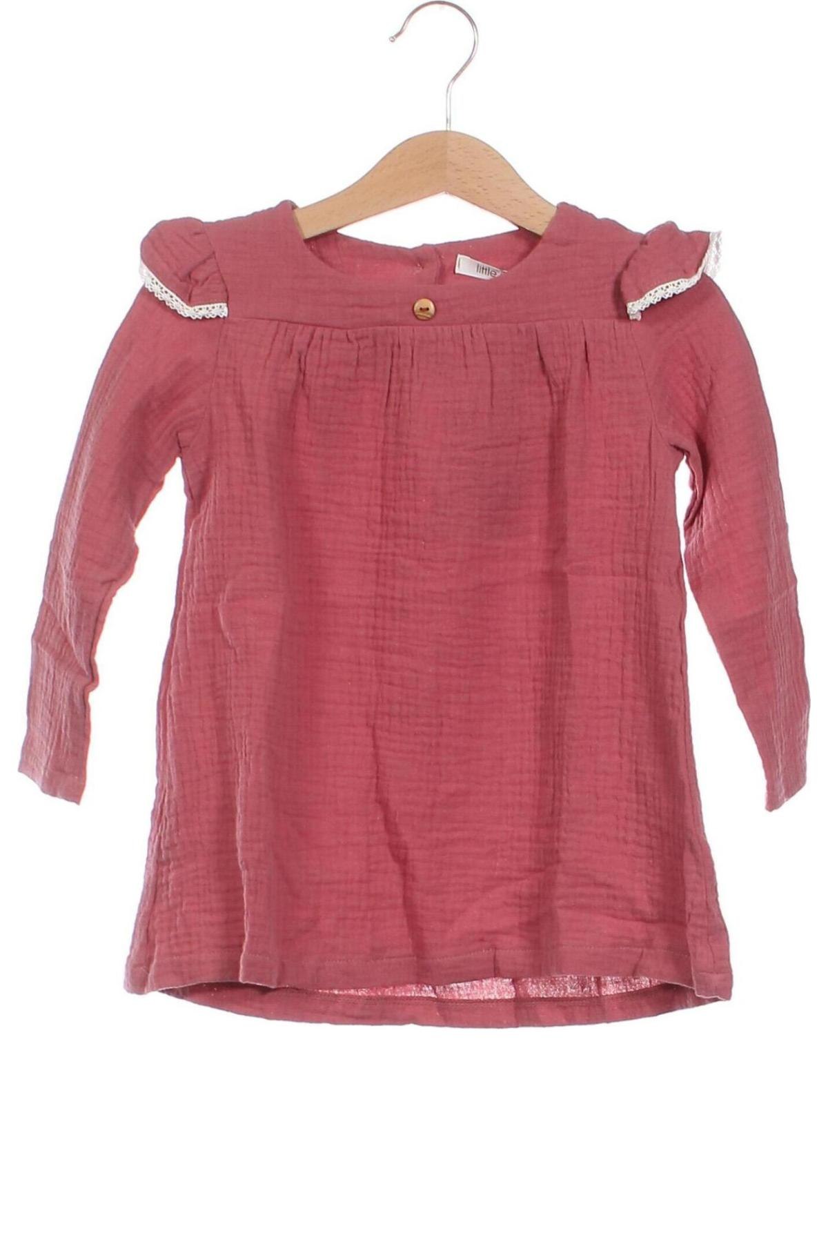 Детска рокля Little Celebs, Размер 2-3y/ 98-104 см, Цвят Розов, Цена 49,00 лв.