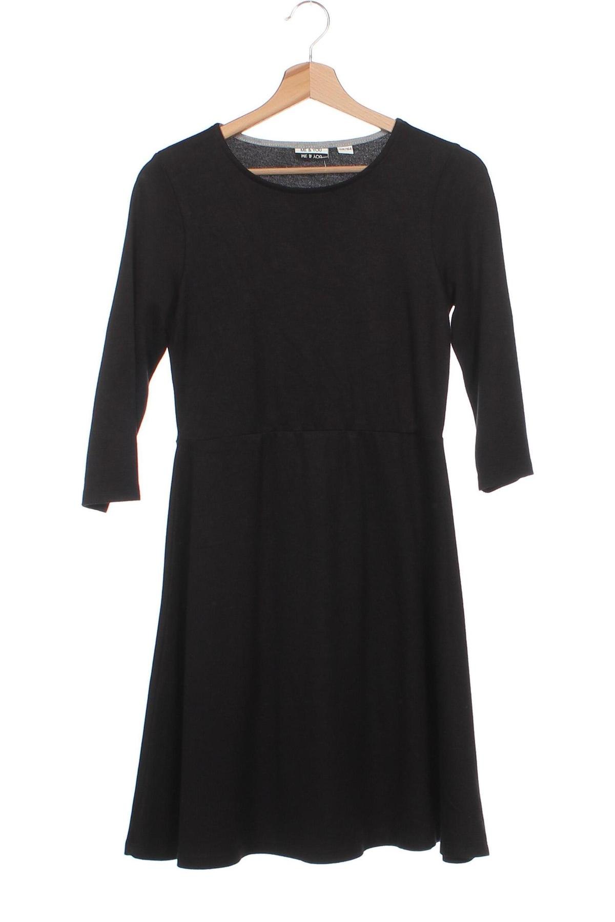 Детска рокля Me & You Apparel, Размер 12-13y/ 158-164 см, Цвят Черен, Цена 23,46 лв.