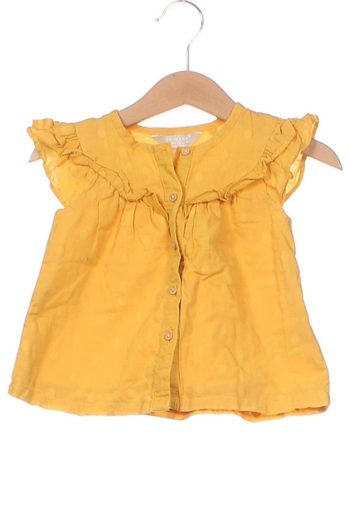 Kinderkleid Primark, Größe 9-12m/ 74-80 cm, Farbe Gelb, Preis 5,40 €