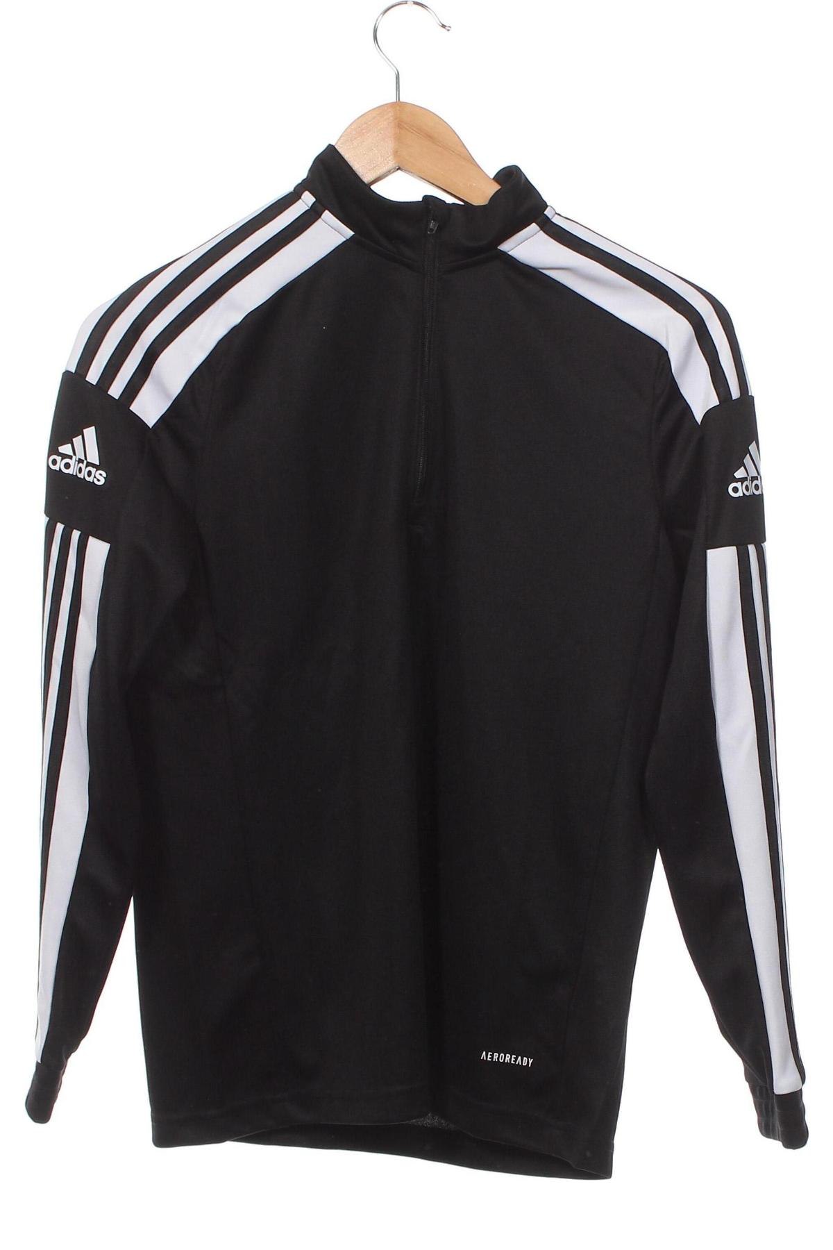 Kinder Sportbluse Adidas, Größe 13-14y/ 164-168 cm, Farbe Schwarz, Preis 22,27 €