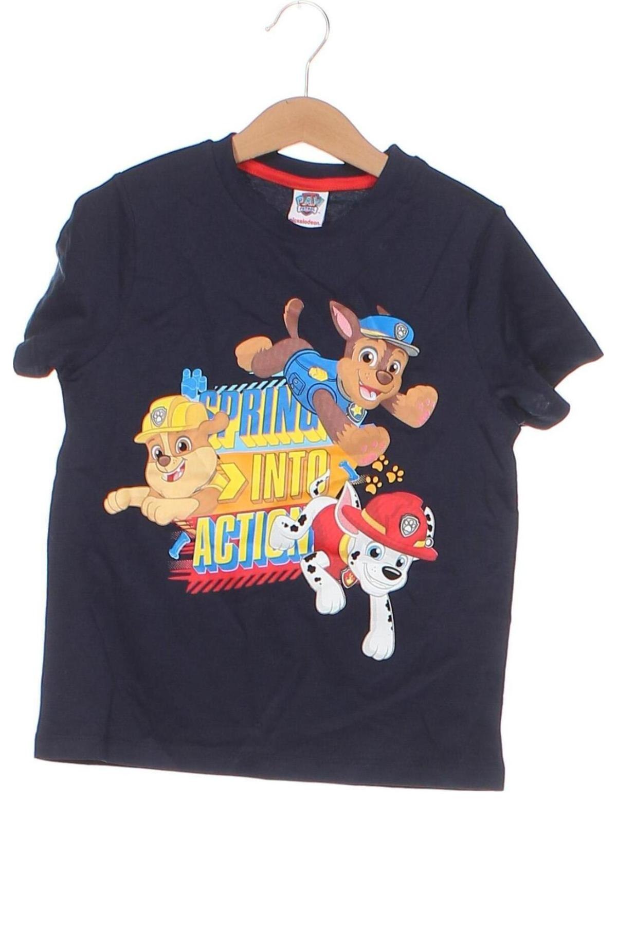 Kinder T-Shirt Nickelodeon, Größe 5-6y/ 116-122 cm, Farbe Blau, Preis 10,74 €