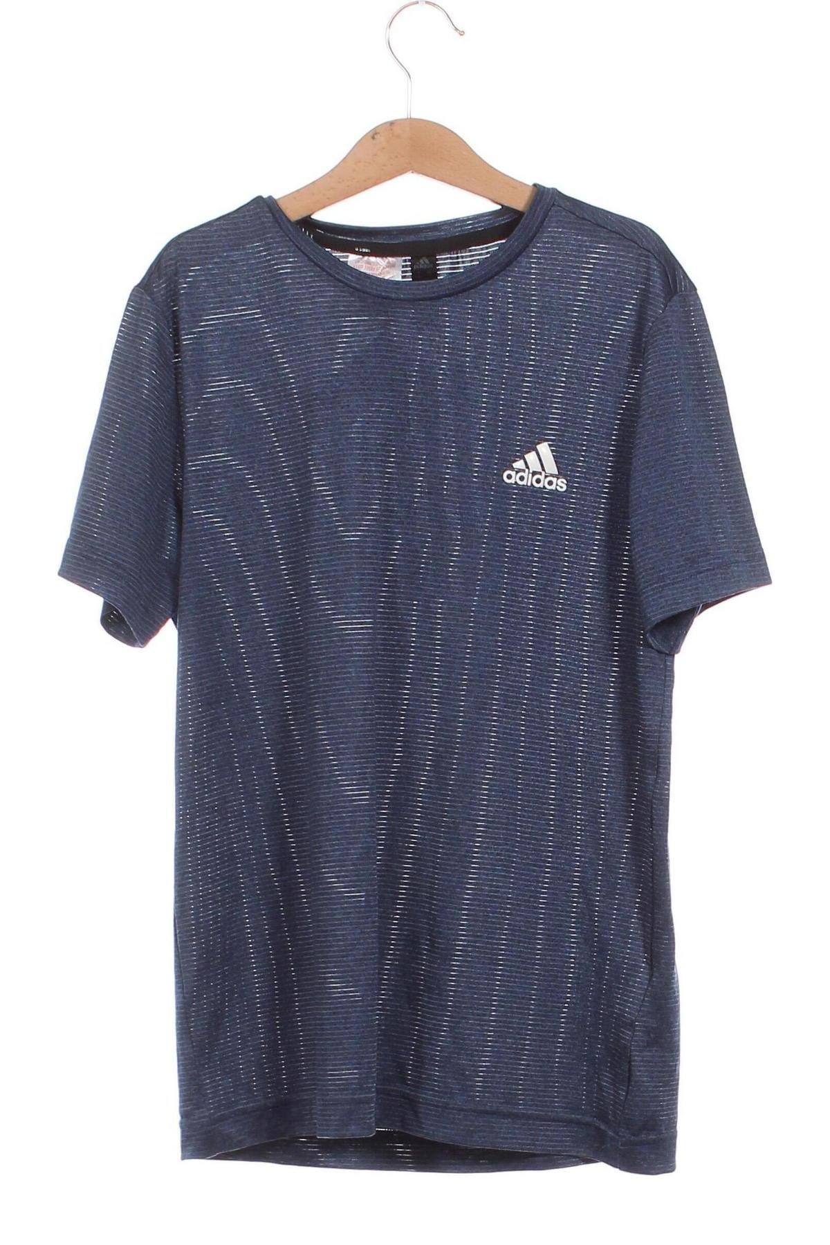 Детска тениска Adidas, Размер 10-11y/ 146-152 см, Цвят Син, Цена 21,96 лв.