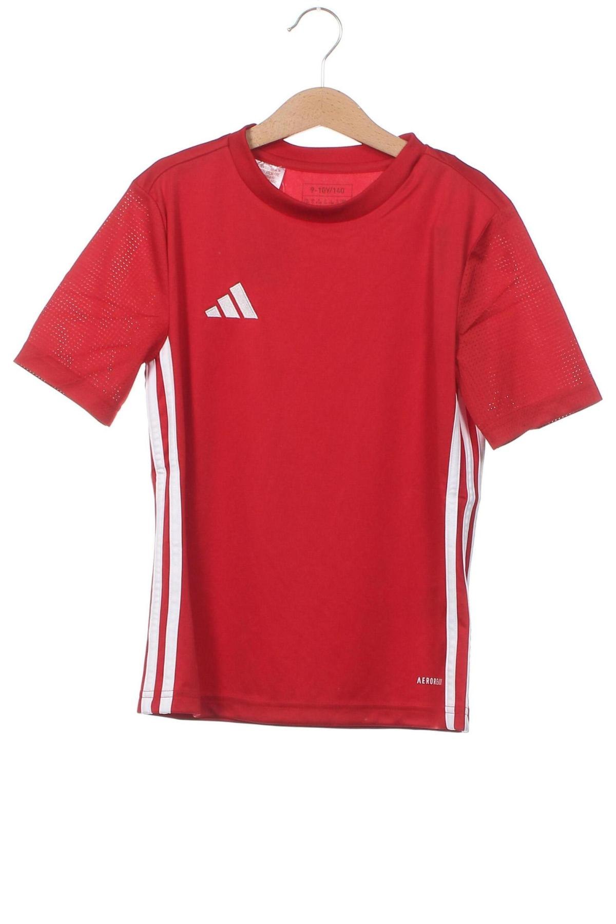 Παιδικό μπλουζάκι Adidas, Μέγεθος 9-10y/ 140-146 εκ., Χρώμα Κόκκινο, Τιμή 25,26 €