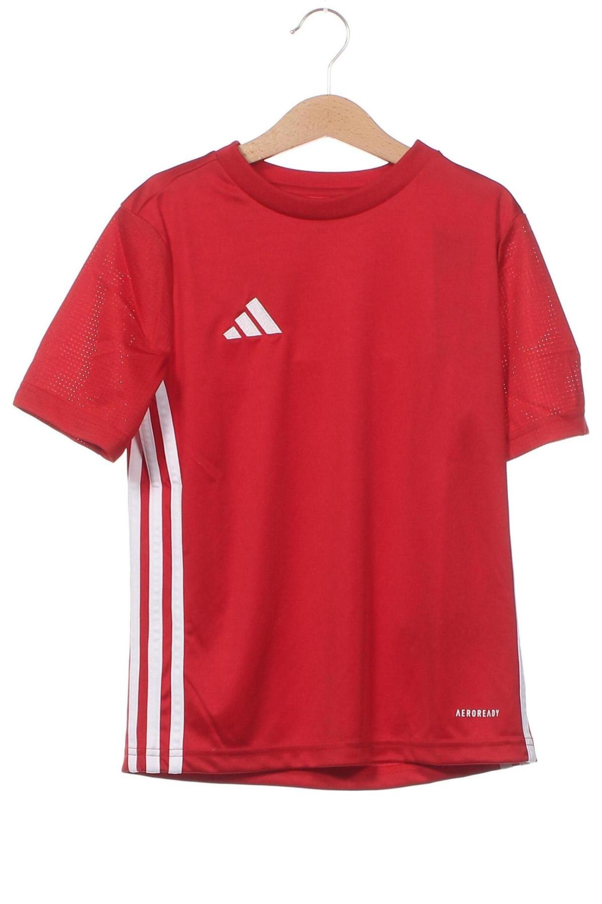 Dětské tričko  Adidas, Velikost 9-10y/ 140-146 cm, Barva Červená, Cena  533,00 Kč