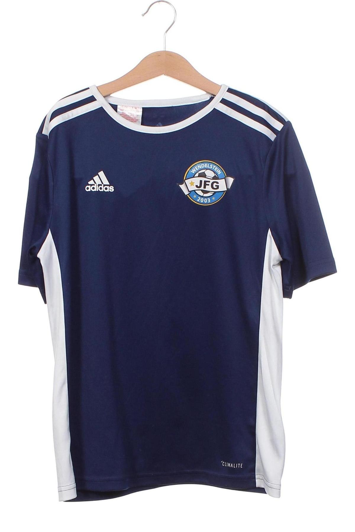 Detské tričko Adidas, Veľkosť 11-12y/ 152-158 cm, Farba Modrá, Cena  11,91 €