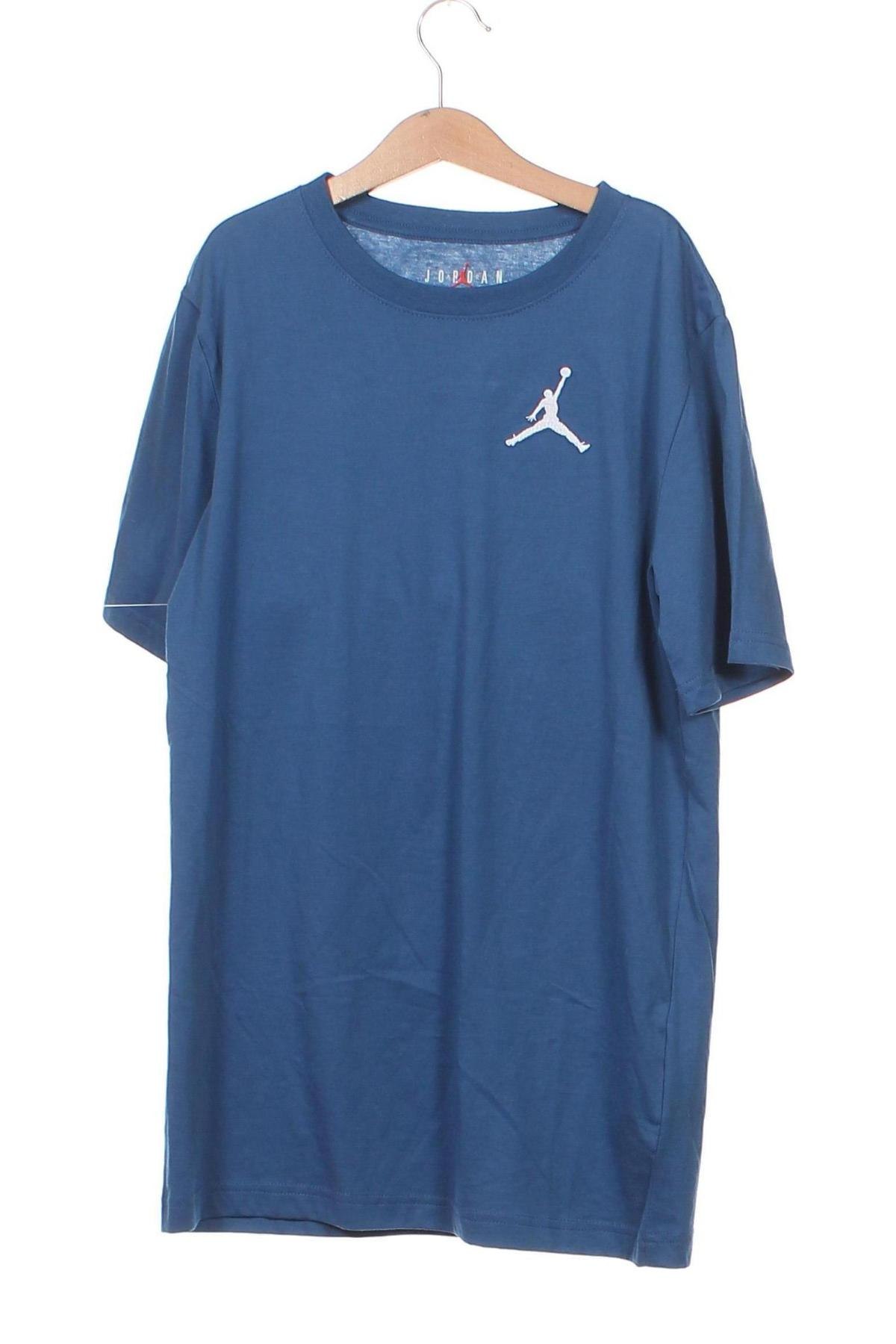 Detské tričko Air Jordan Nike, Veľkosť 14-15y/ 168-170 cm, Farba Modrá, Cena  38,14 €