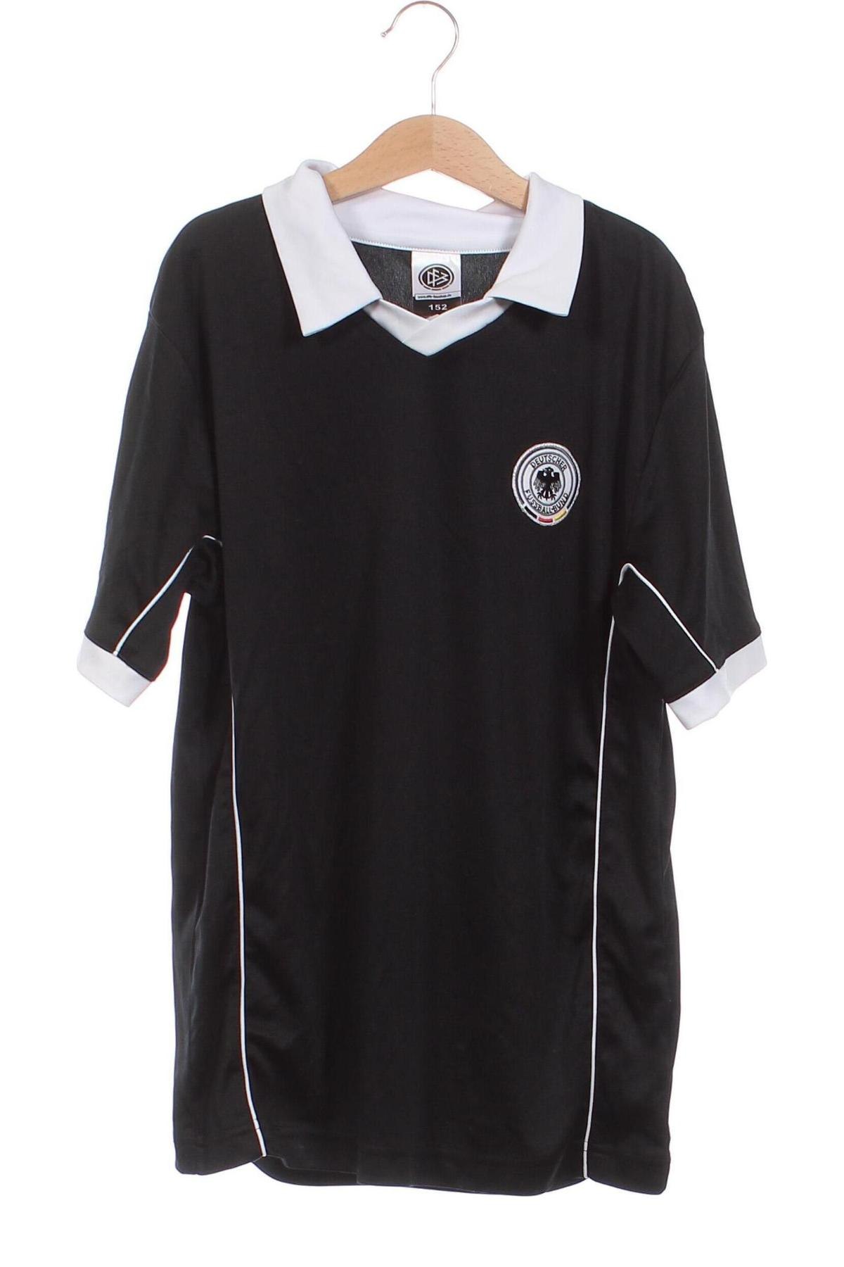 Dziecięcy T-shirt Deutscher Fussball-Bund, Rozmiar 10-11y/ 146-152 cm, Kolor Czarny, Cena 76,77 zł