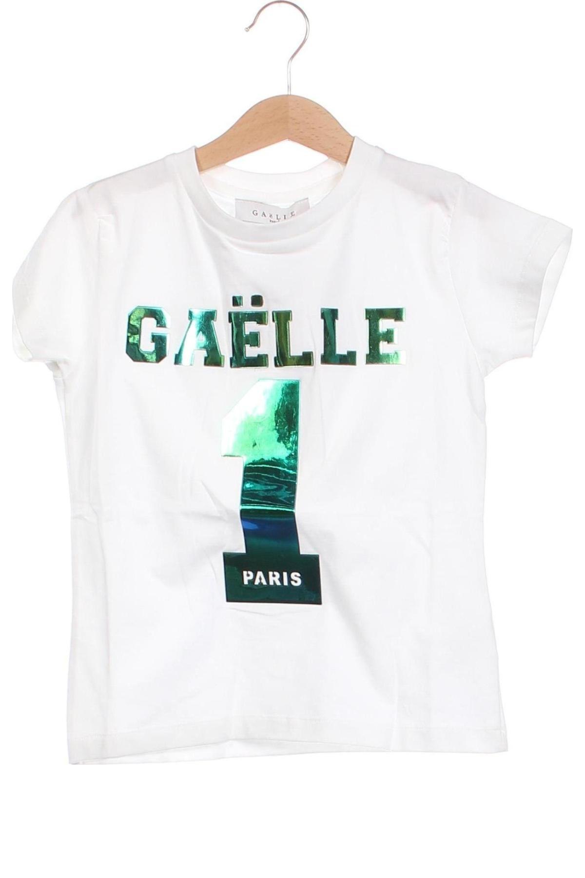 Tricou pentru copii Gaelle Paris, Mărime 7-8y/ 128-134 cm, Culoare Alb, Preț 104,02 Lei