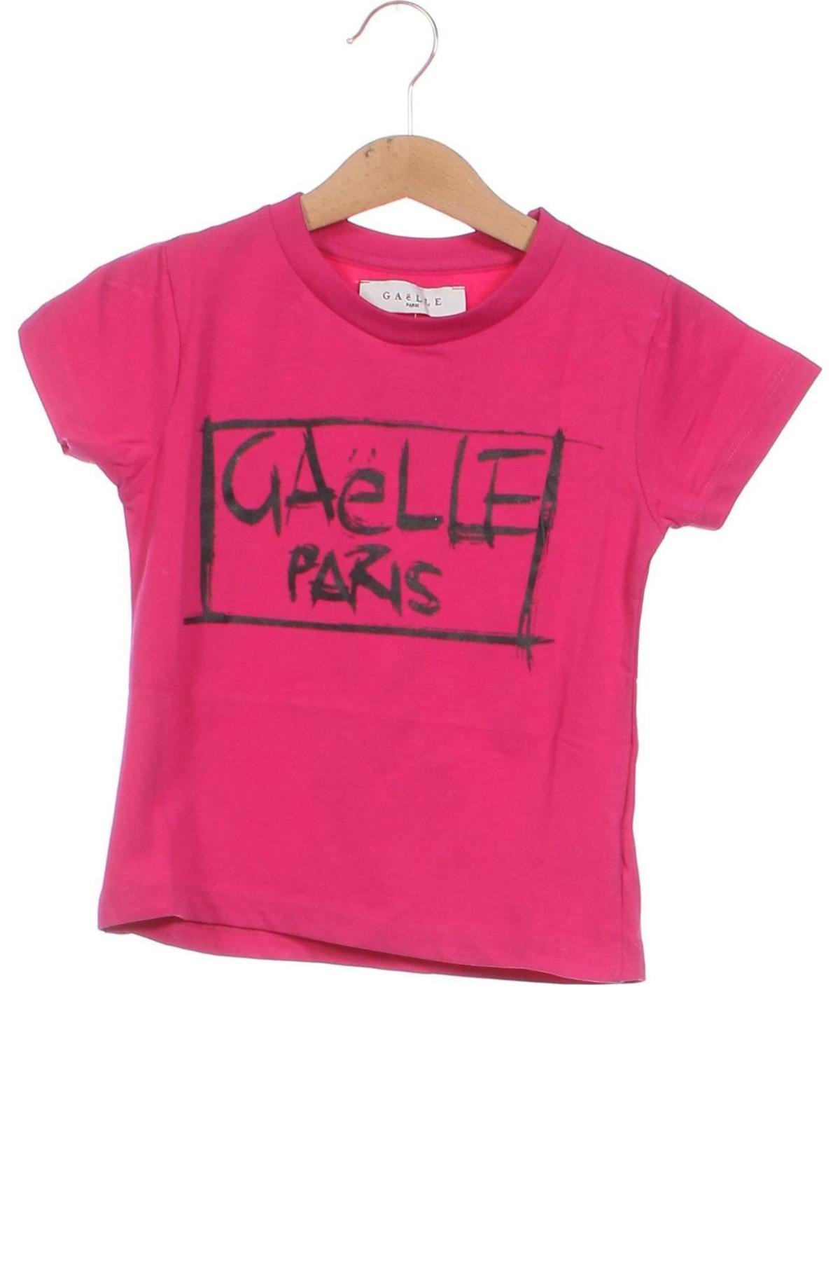 Παιδικό μπλουζάκι Gaelle Paris, Μέγεθος 3-4y/ 104-110 εκ., Χρώμα Ρόζ , Τιμή 25,26 €