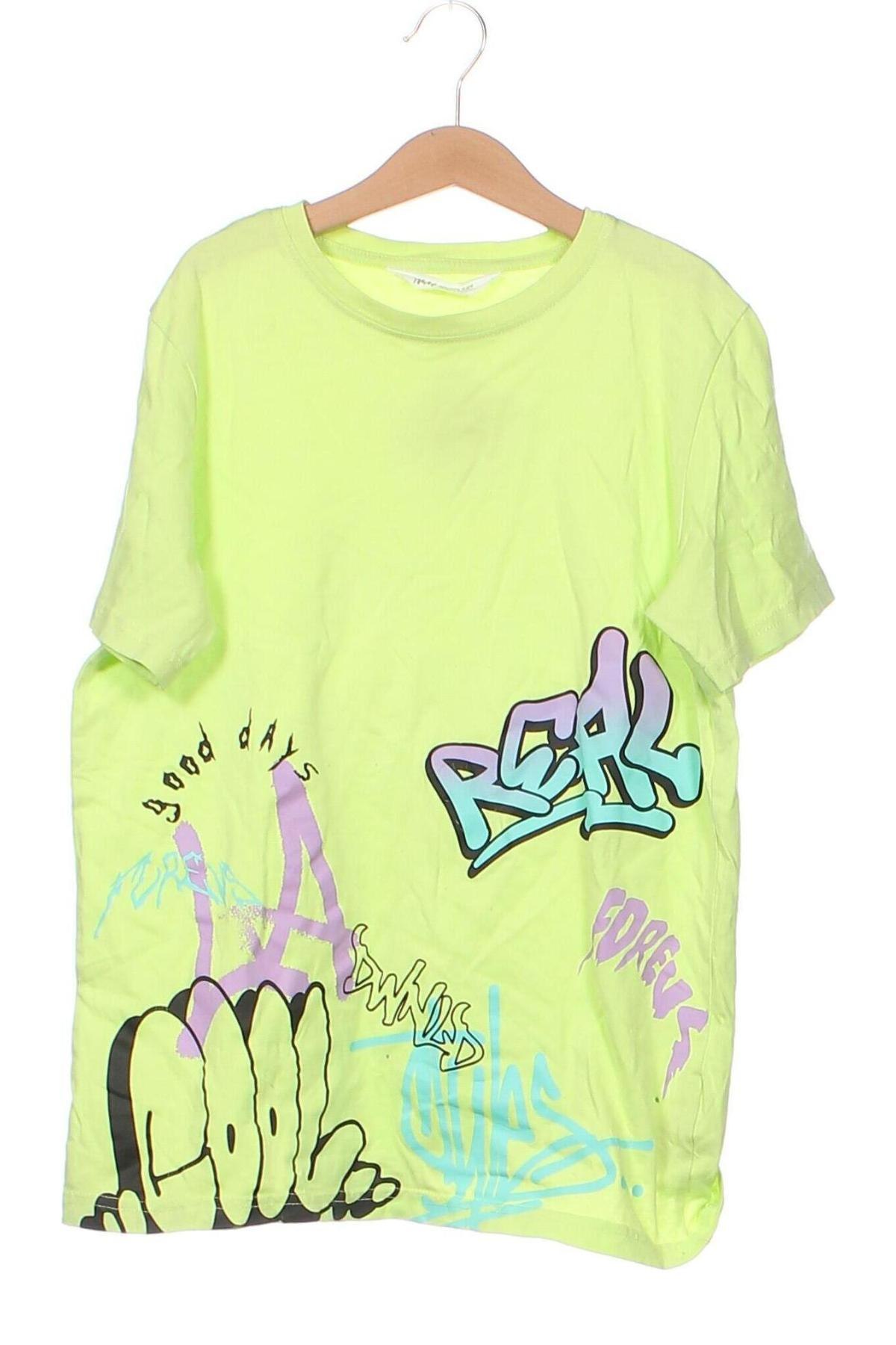 Dětské tričko  H&M, Velikost 10-11y/ 146-152 cm, Barva Zelená, Cena  207,00 Kč