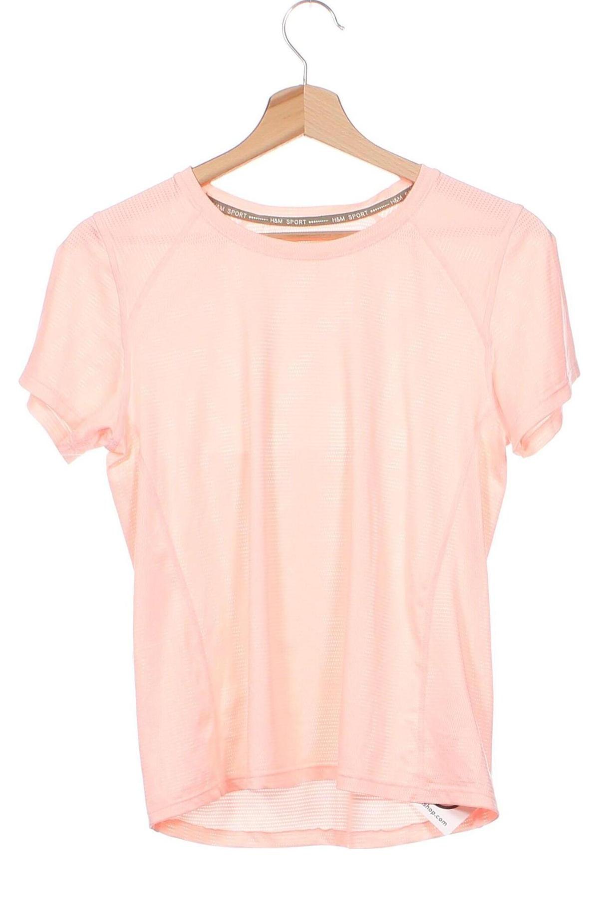 Kinder T-Shirt H&M Sport, Größe 12-13y/ 158-164 cm, Farbe Rosa, Preis 18,09 €