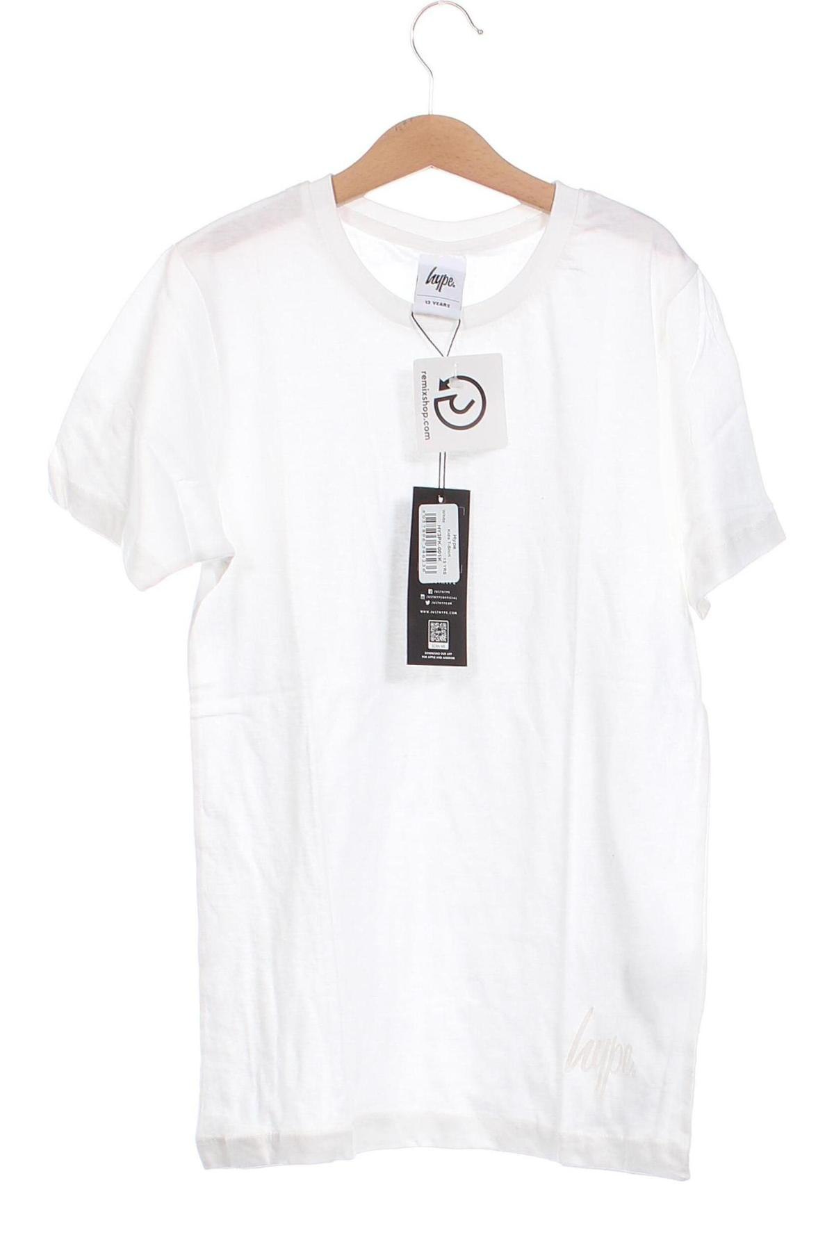 Kinder T-Shirt Hype, Größe 12-13y/ 158-164 cm, Farbe Weiß, Preis 10,47 €