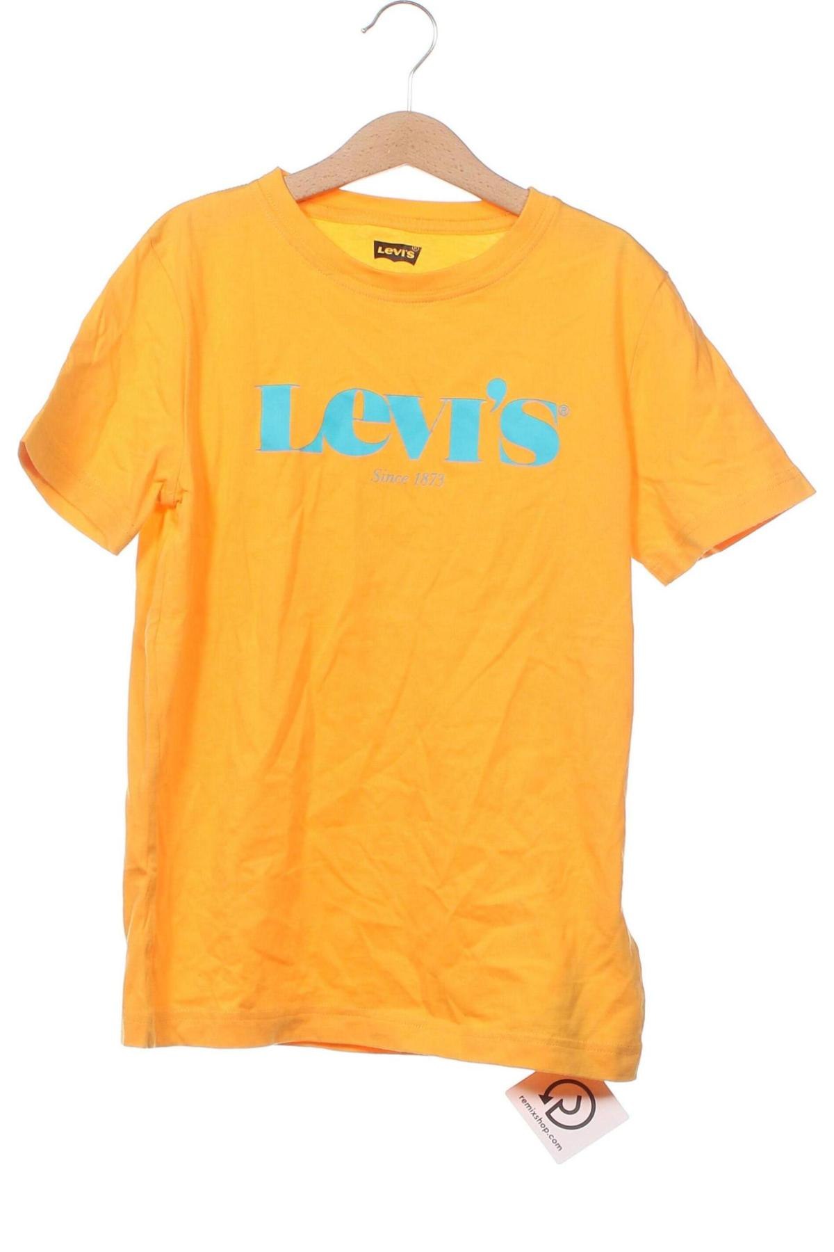 Παιδικό μπλουζάκι Levi's, Μέγεθος 9-10y/ 140-146 εκ., Χρώμα Κίτρινο, Τιμή 12,23 €