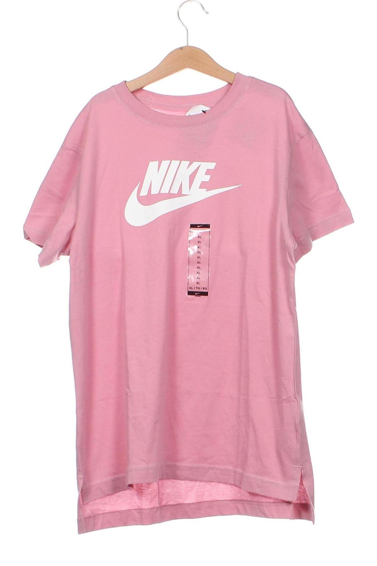Dětské tričko  Nike, Velikost 13-14y/ 164-168 cm, Barva Růžová, Cena  934,00 Kč