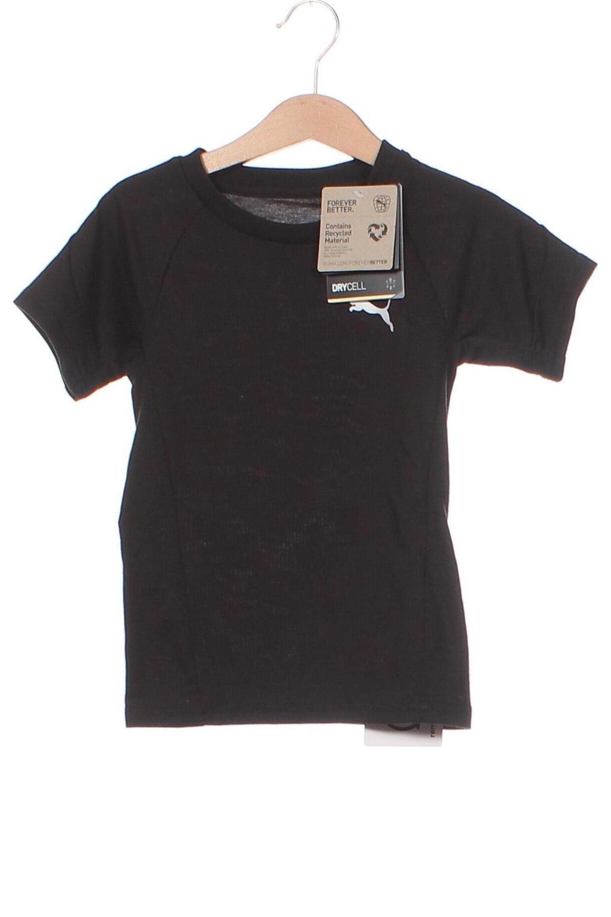 Παιδικό μπλουζάκι PUMA, Μέγεθος 3-4y/ 104-110 εκ., Χρώμα Μαύρο, Τιμή 20,46 €