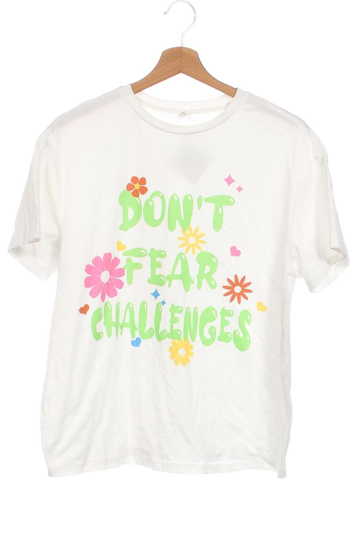 Kinder T-Shirt SHEIN, Größe 12-13y/ 158-164 cm, Farbe Weiß, Preis 6,96 €