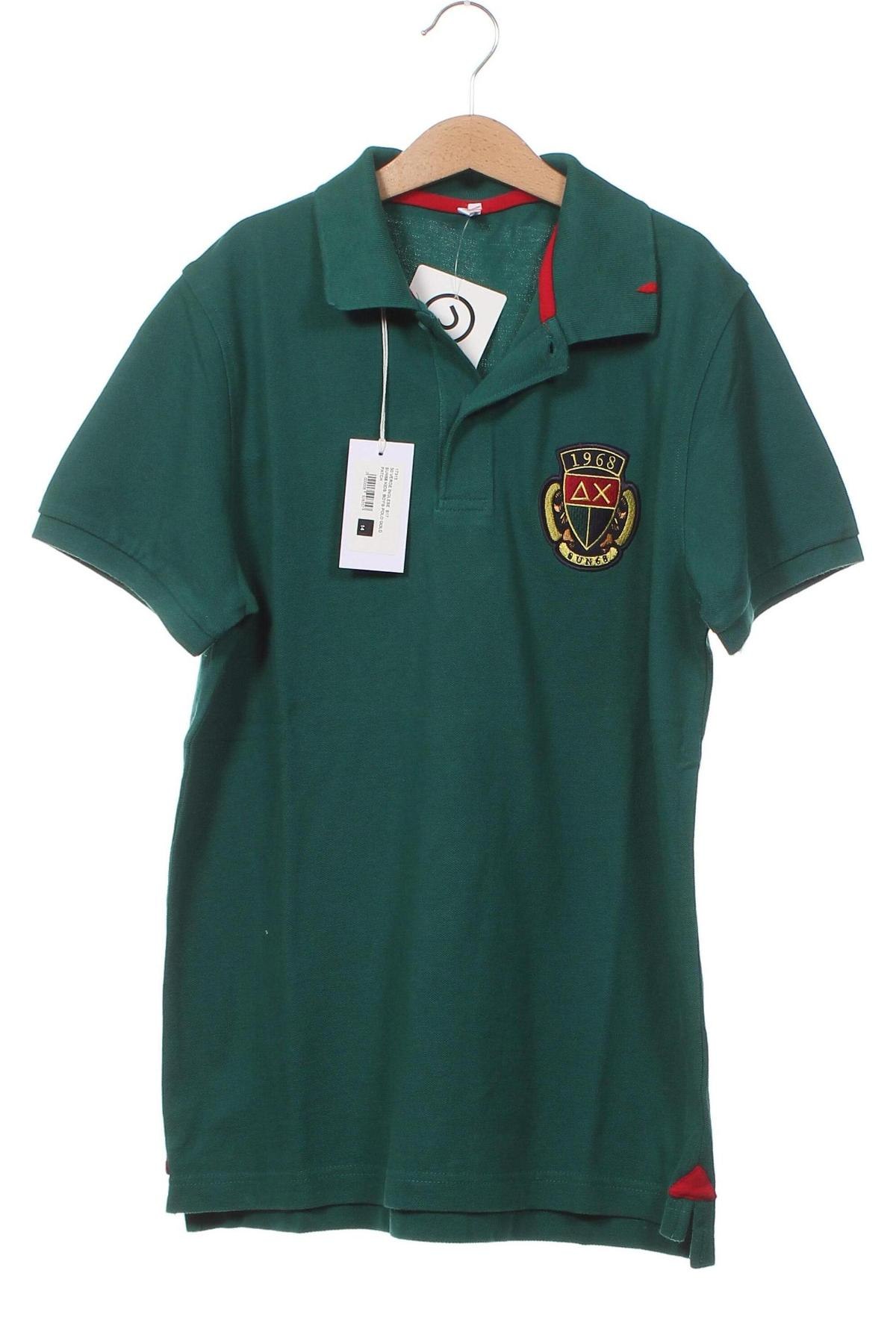 Kinder T-Shirt SUN68, Größe 14-15y/ 168-170 cm, Farbe Grün, Preis € 24,23