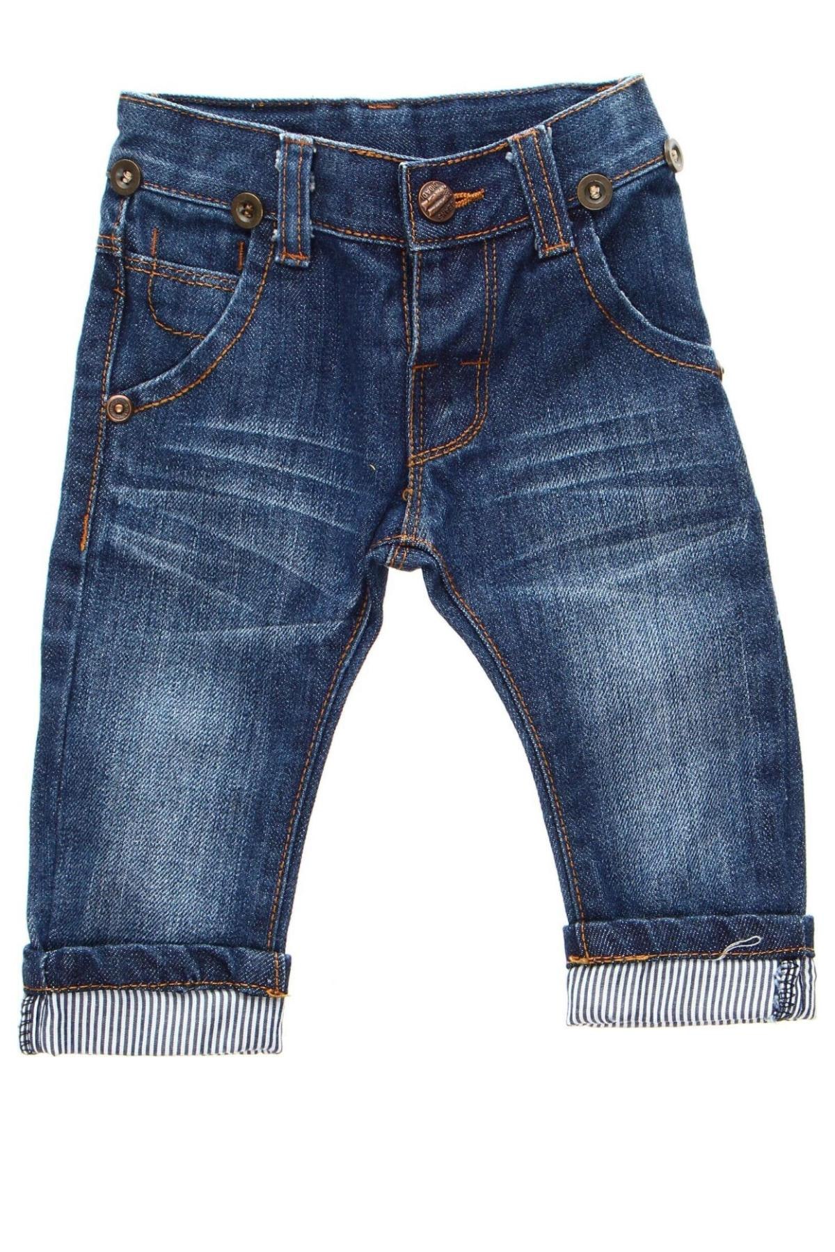 Dziecięce jeansy, Rozmiar 3-6m/ 62-68 cm, Kolor Niebieski, Cena 55,99 zł