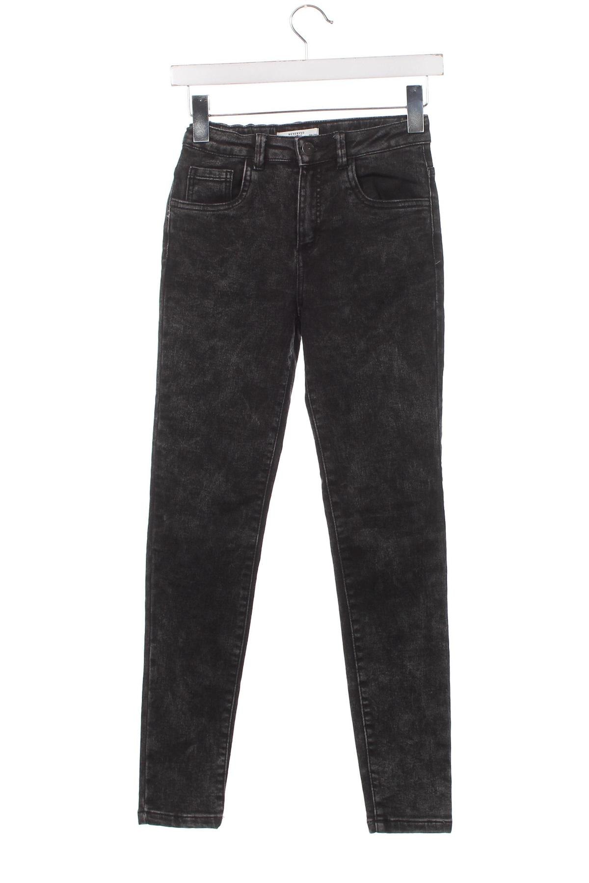 Dziecięce jeansy Reserved, Rozmiar 12-13y/ 158-164 cm, Kolor Szary, Cena 20,47 zł