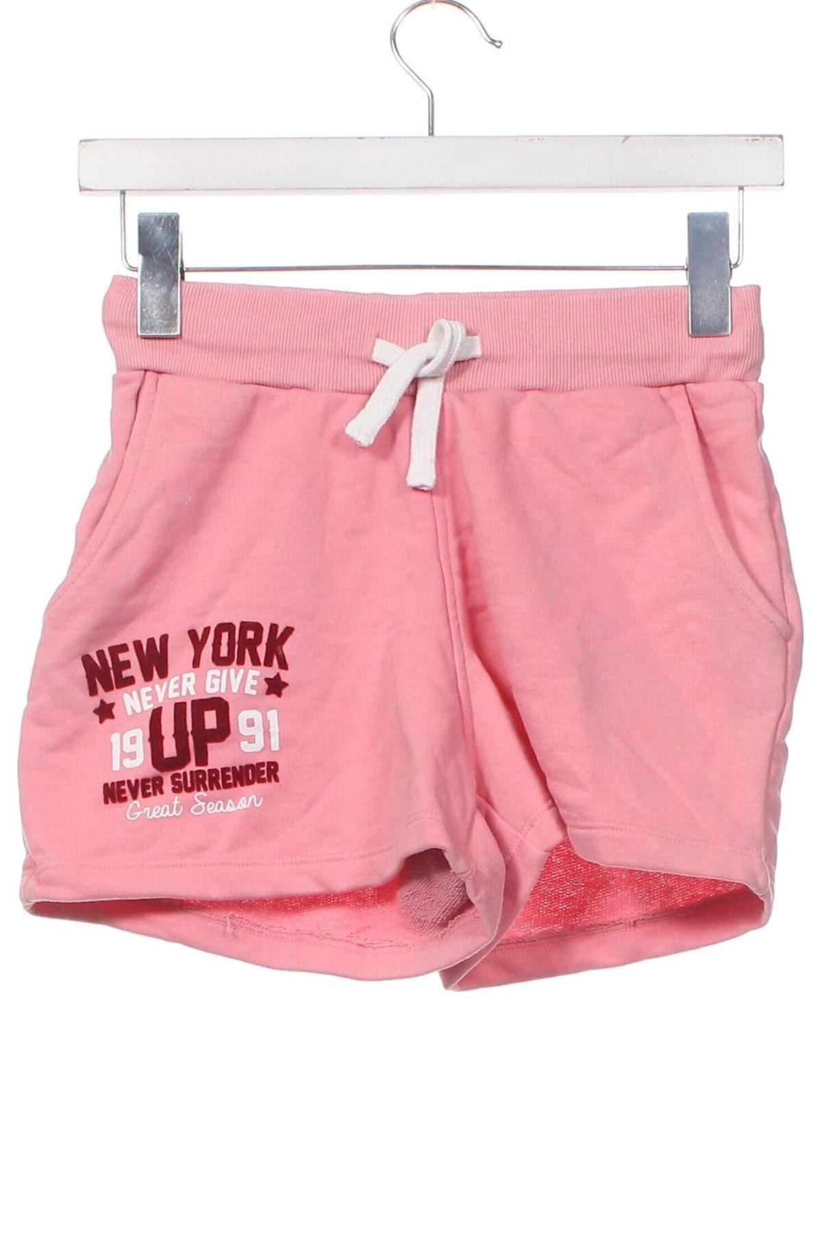 Детски къс панталон, Размер 6-7y/ 122-128 см, Цвят Розов, Цена 7,60 лв.