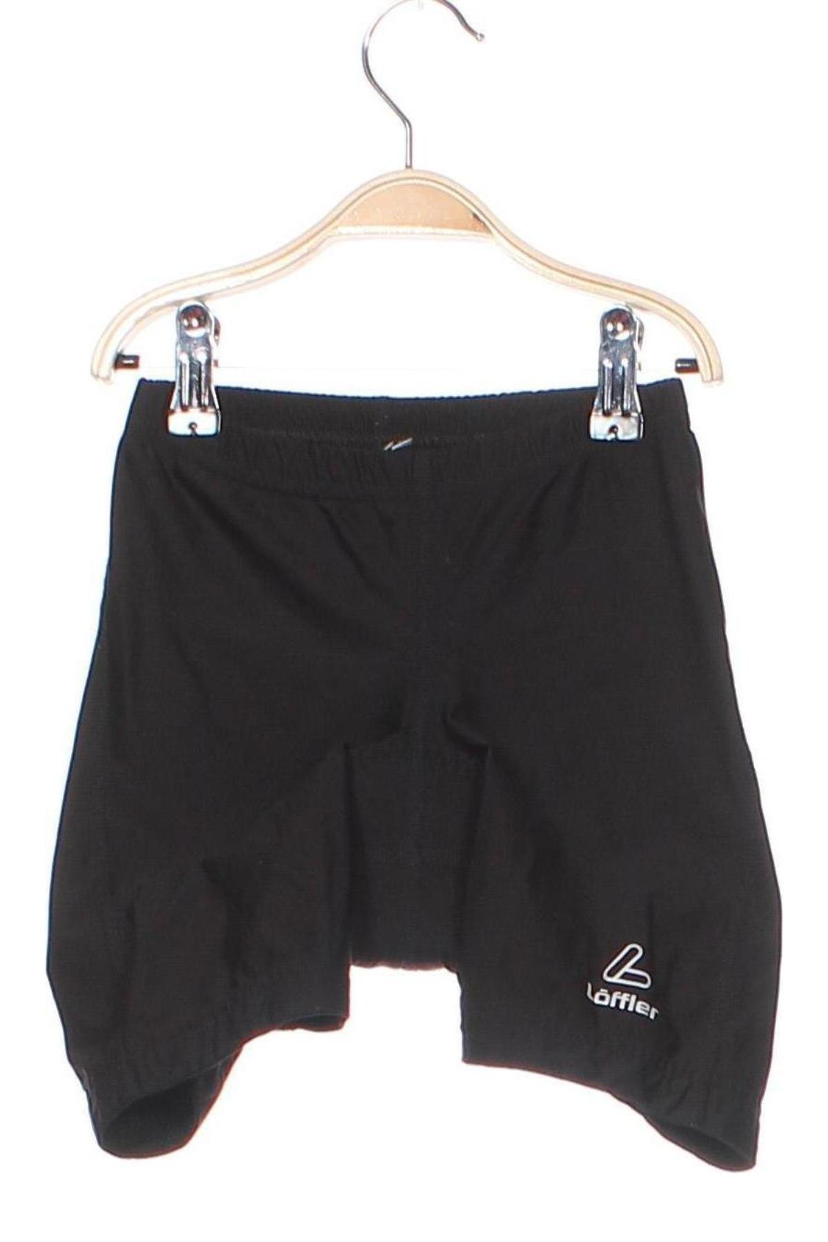 Παιδικό κοντό παντελόνι Loffler, Μέγεθος 8-9y/ 134-140 εκ., Χρώμα Μαύρο, Τιμή 12,27 €