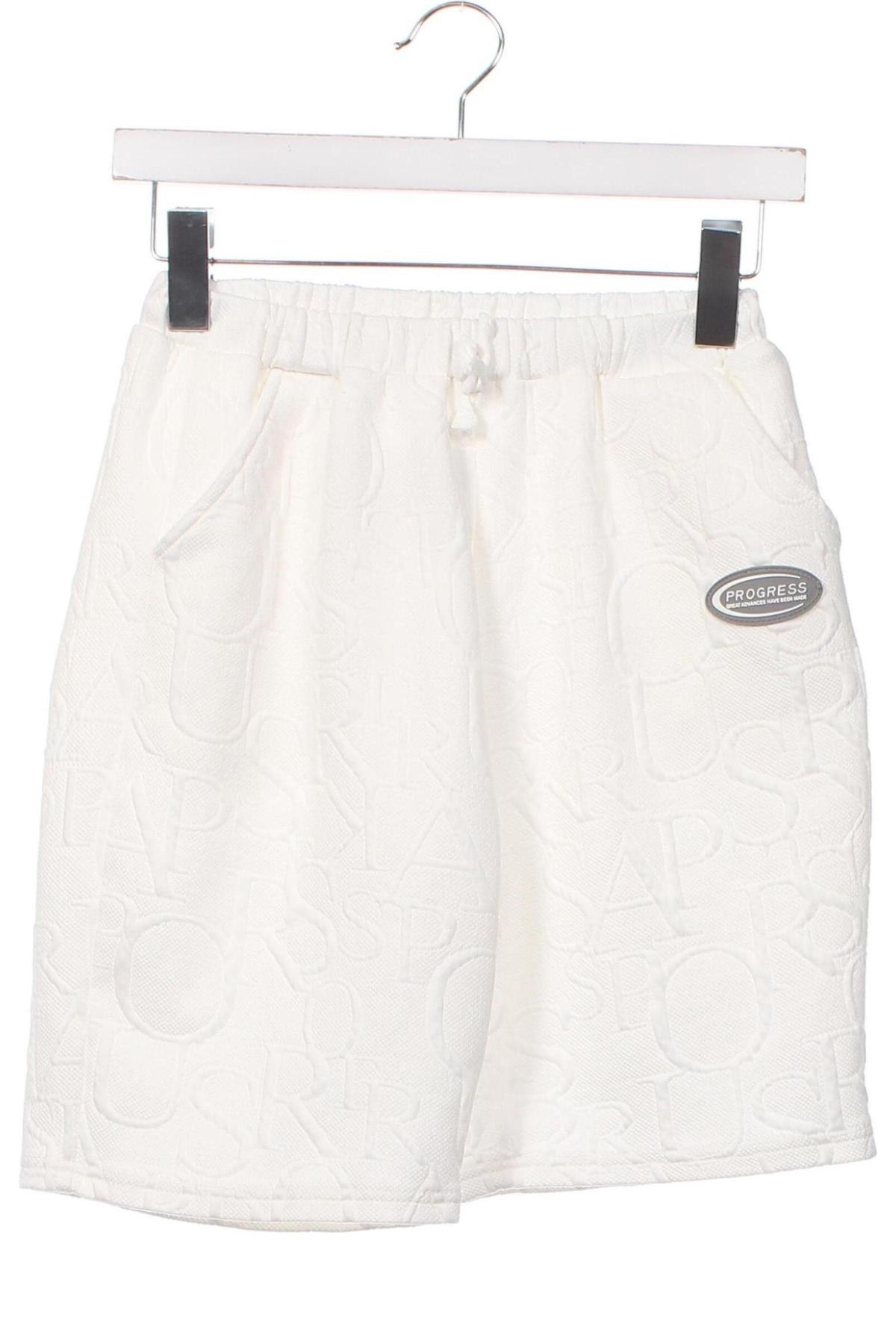 Dětské krátké kalhoty  SHEIN, Velikost 13-14y/ 164-168 cm, Barva Bílá, Cena  367,00 Kč