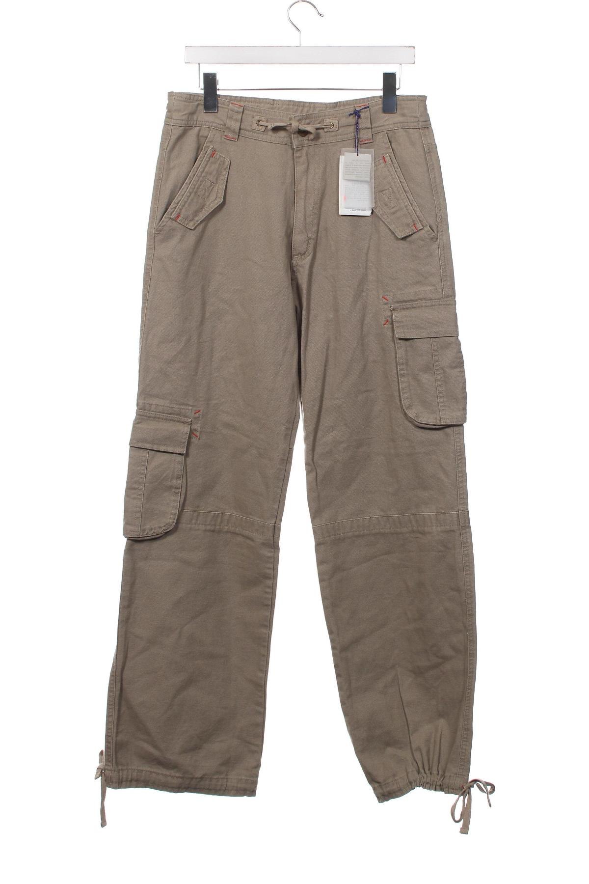 Pantaloni pentru copii Bimbus, Mărime 13-14y/ 164-168 cm, Culoare Bej, Preț 108,55 Lei