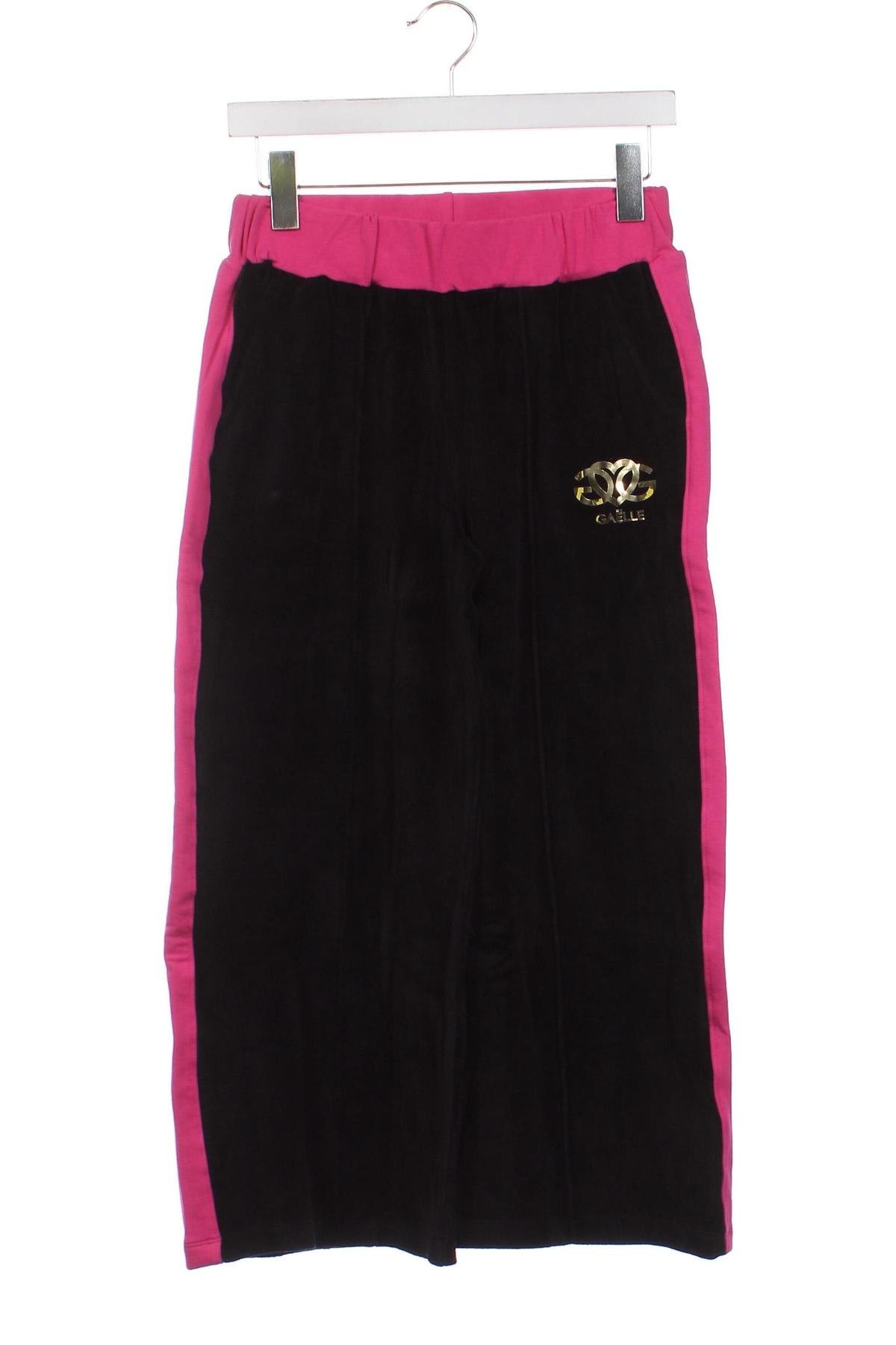Детски панталон Gaelle Paris, Размер 13-14y/ 164-168 см, Цвят Черен, Цена 17,85 лв.