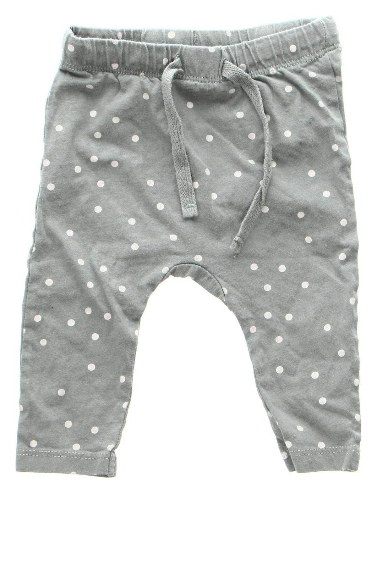 Detské nohavice  H&M, Veľkosť 3-6m/ 62-68 cm, Farba Zelená, Cena  5,12 €
