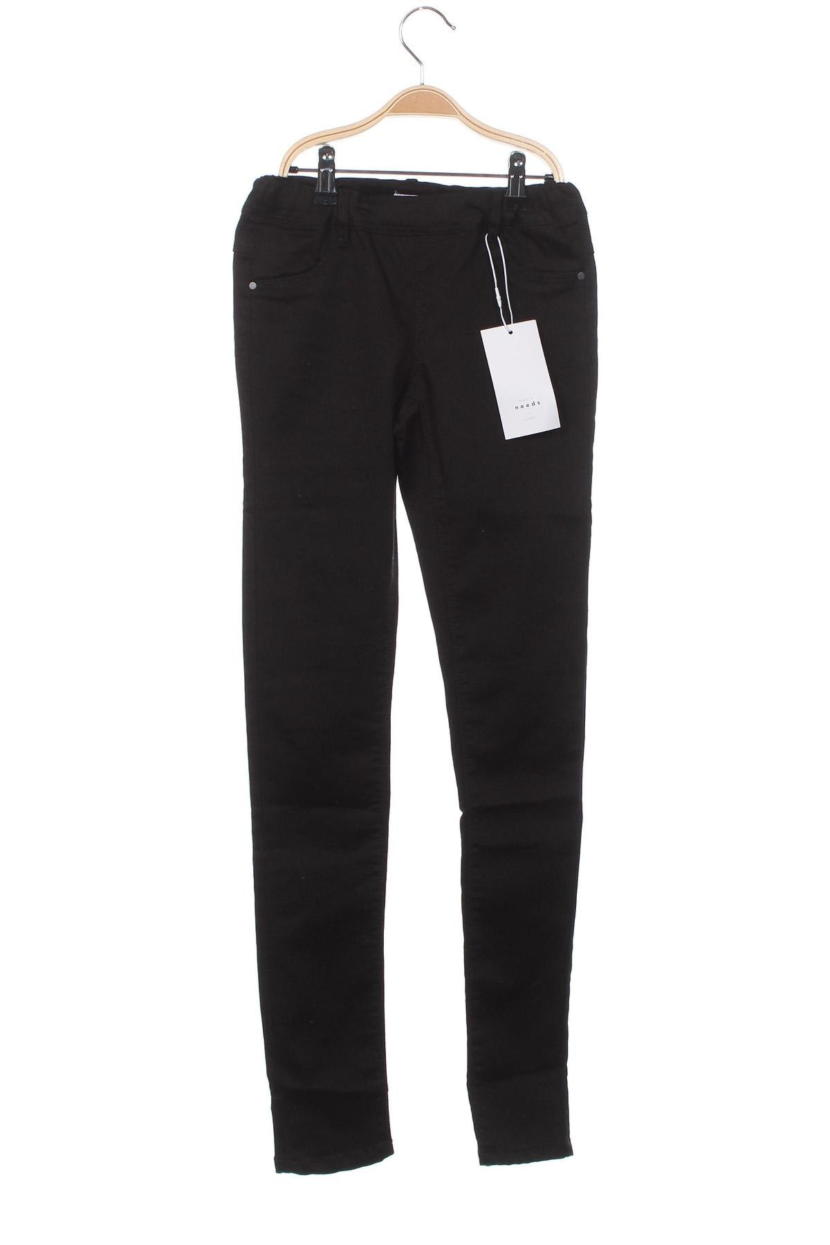 Pantaloni pentru copii Name It, Mărime 11-12y/ 152-158 cm, Culoare Negru, Preț 142,11 Lei