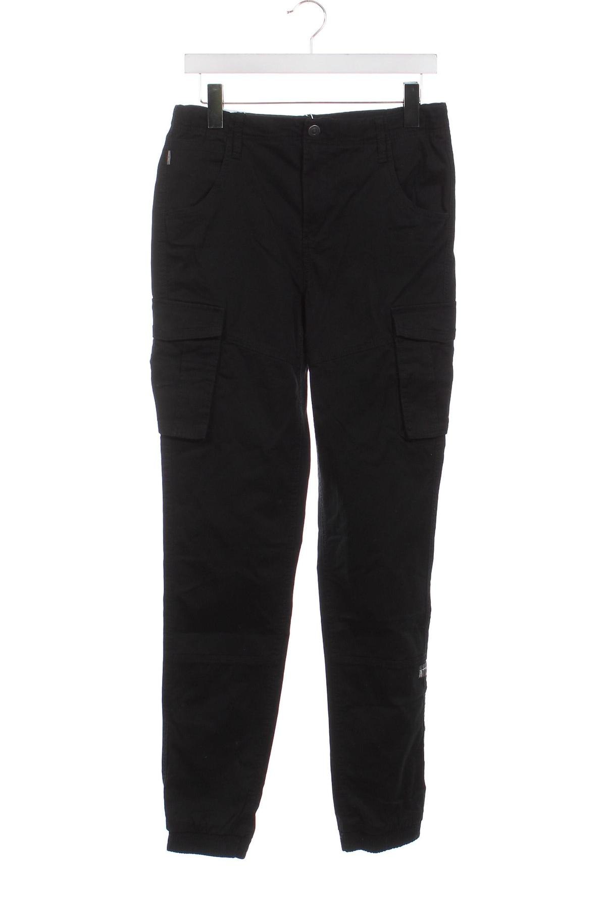Pantaloni pentru copii Name It, Mărime 15-18y/ 170-176 cm, Culoare Negru, Preț 50,53 Lei