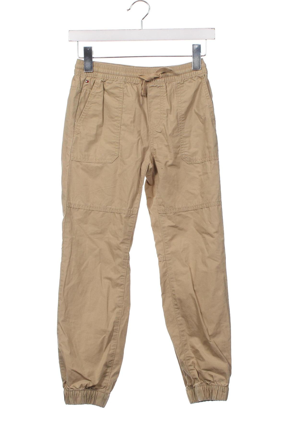 Детски панталон Tommy Hilfiger, Размер 9-10y/ 140-146 см, Цвят Екрю, Цена 73,80 лв.
