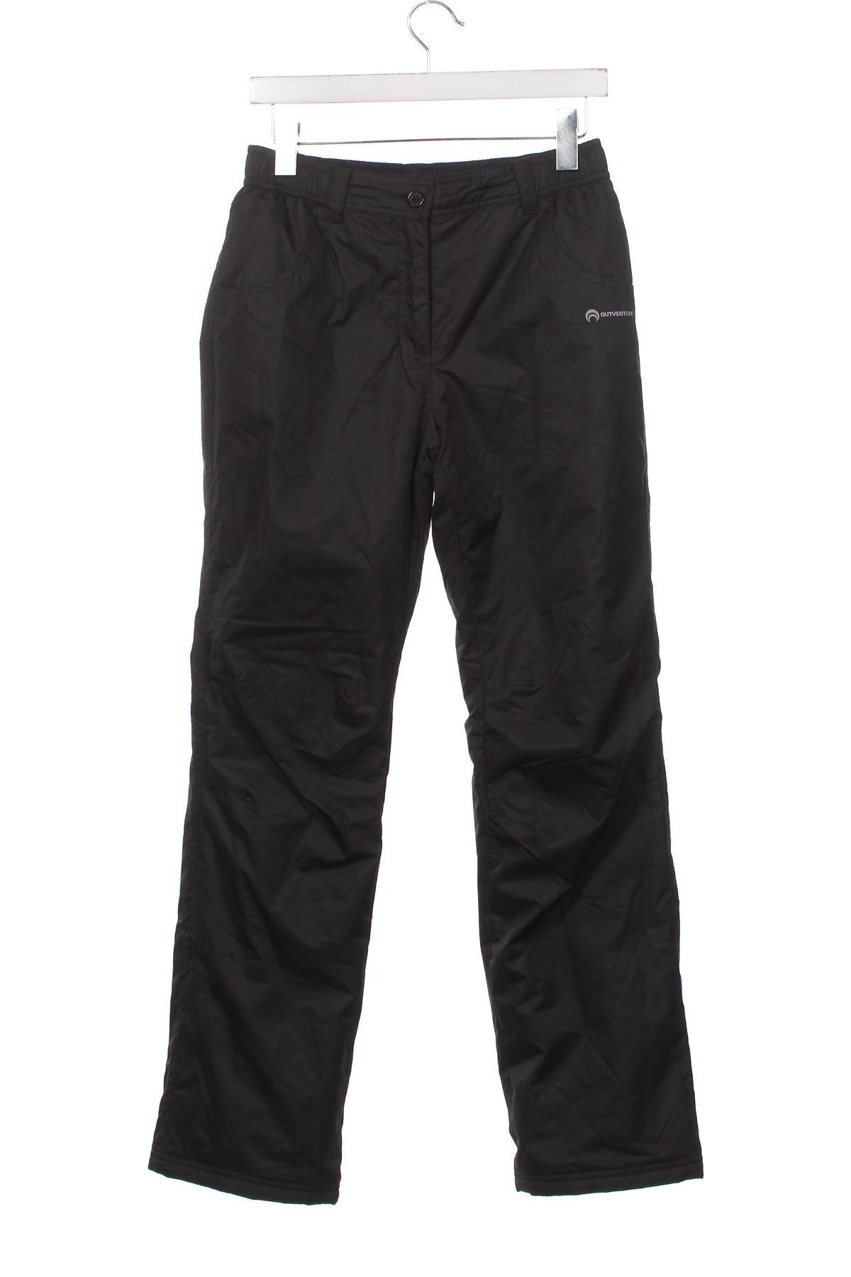 Pantaloni de trening, pentru copii Outventure, Mărime 12-13y/ 158-164 cm, Culoare Negru, Preț 22,11 Lei