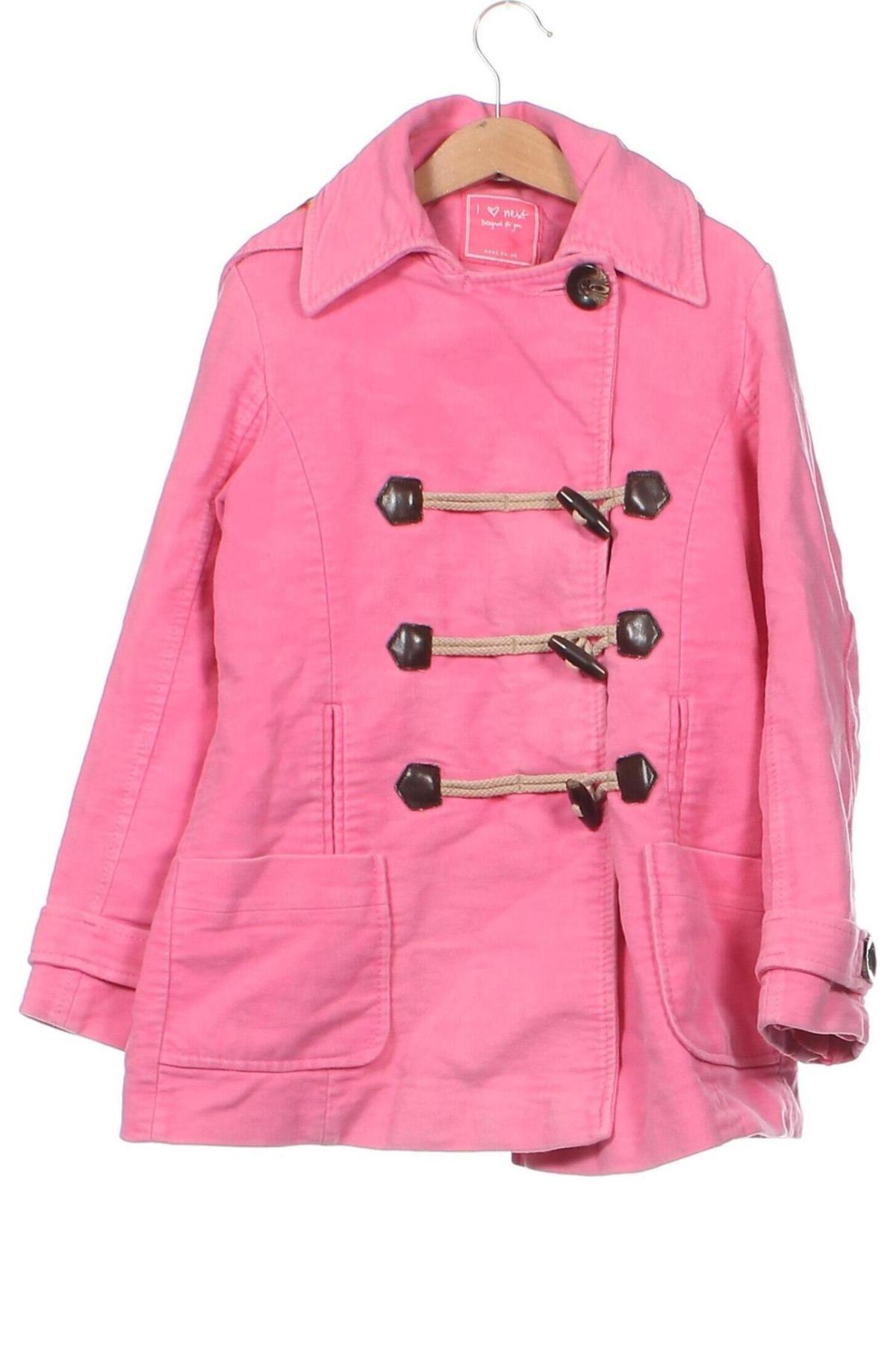 Dětský kabát  Next, Velikost 8-9y/ 134-140 cm, Barva Růžová, Cena  171,00 Kč