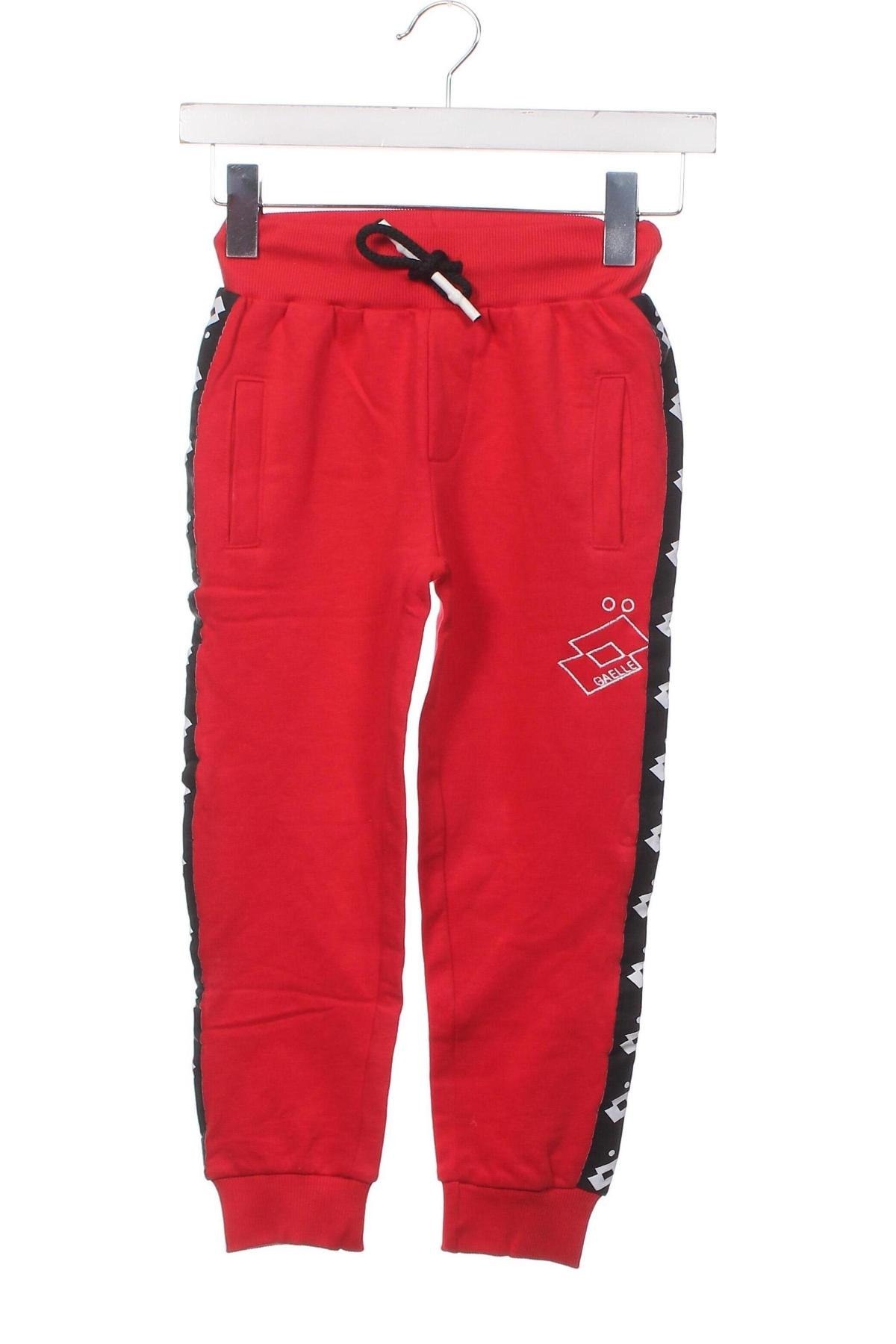 Pantaloni de trening, pentru copii Gaelle Paris, Mărime 5-6y/ 116-122 cm, Culoare Roșu, Preț 183,00 Lei