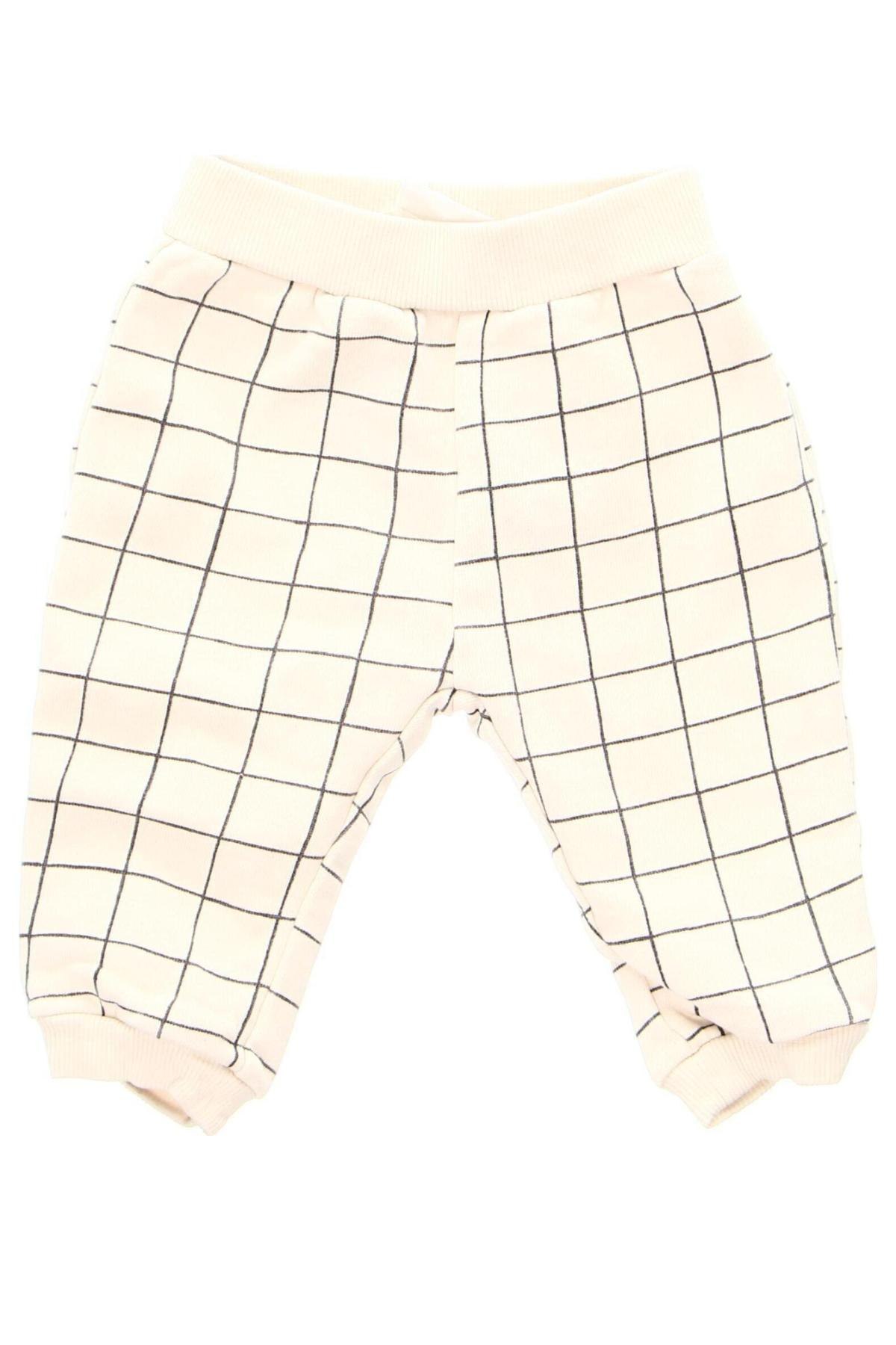 Pantaloni de trening, pentru copii Mayoral, Mărime 3-6m/ 62-68 cm, Culoare Ecru, Preț 23,57 Lei