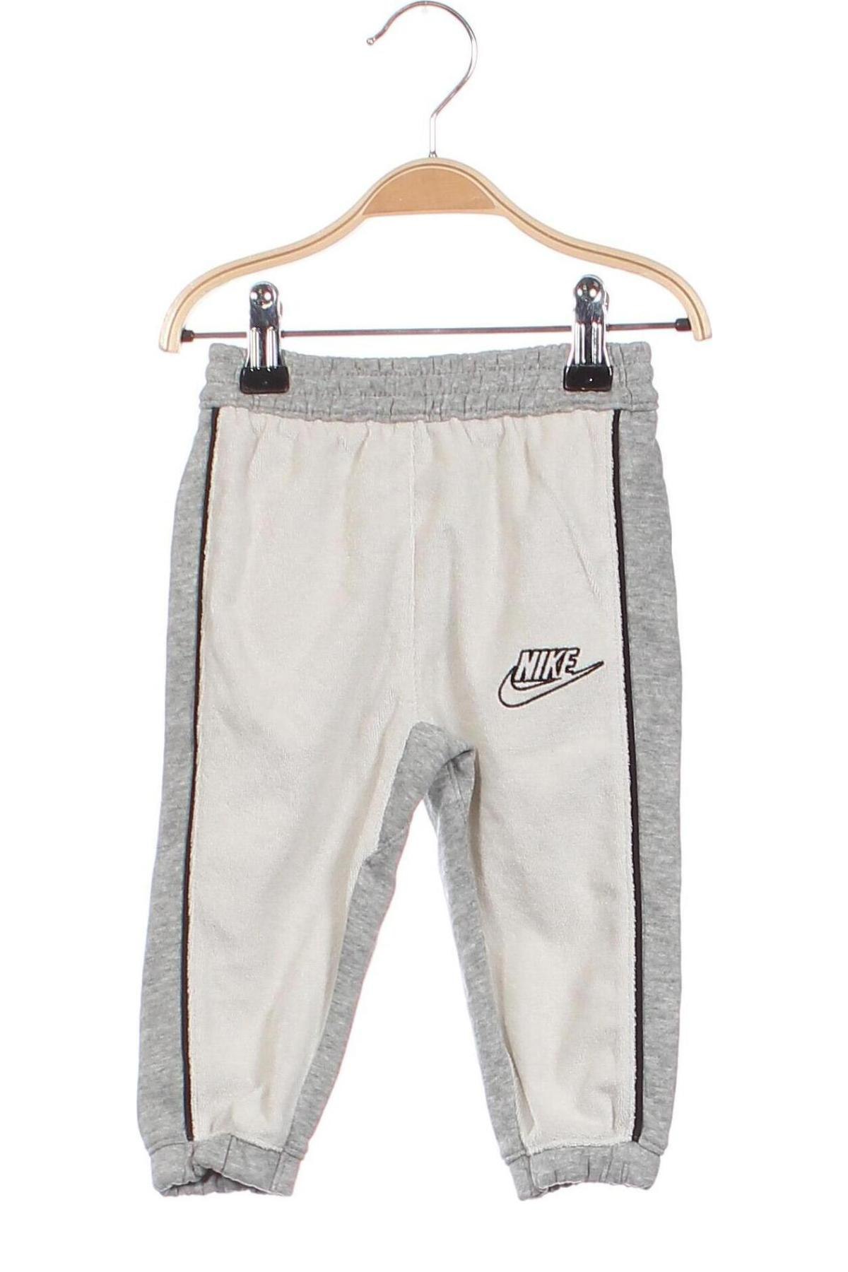 Pantaloni de trening, pentru copii Nike, Mărime 9-12m/ 74-80 cm, Culoare Gri, Preț 109,61 Lei