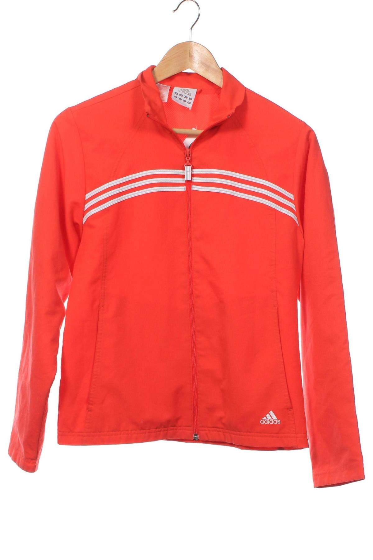 Bluză de trening, pentru copii Adidas, Mărime 13-14y/ 164-168 cm, Culoare Roșu, Preț 185,30 Lei