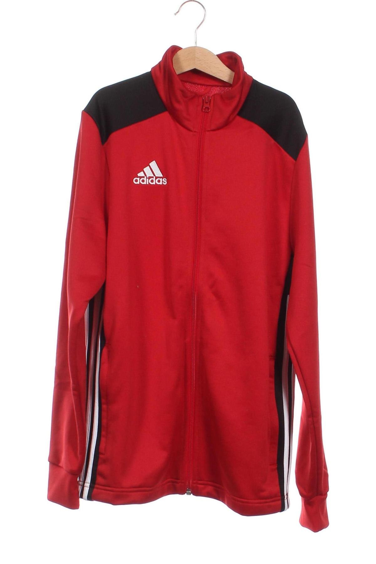 Bluză de trening, pentru copii Adidas, Mărime 14-15y/ 168-170 cm, Culoare Roșu, Preț 105,26 Lei