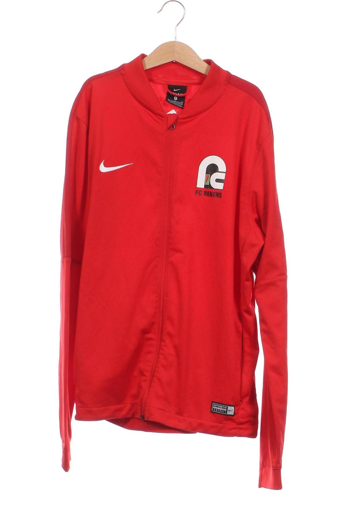 Dziecięca sportowa bluza Nike, Rozmiar 14-15y/ 168-170 cm, Kolor Czerwony, Cena 114,19 zł
