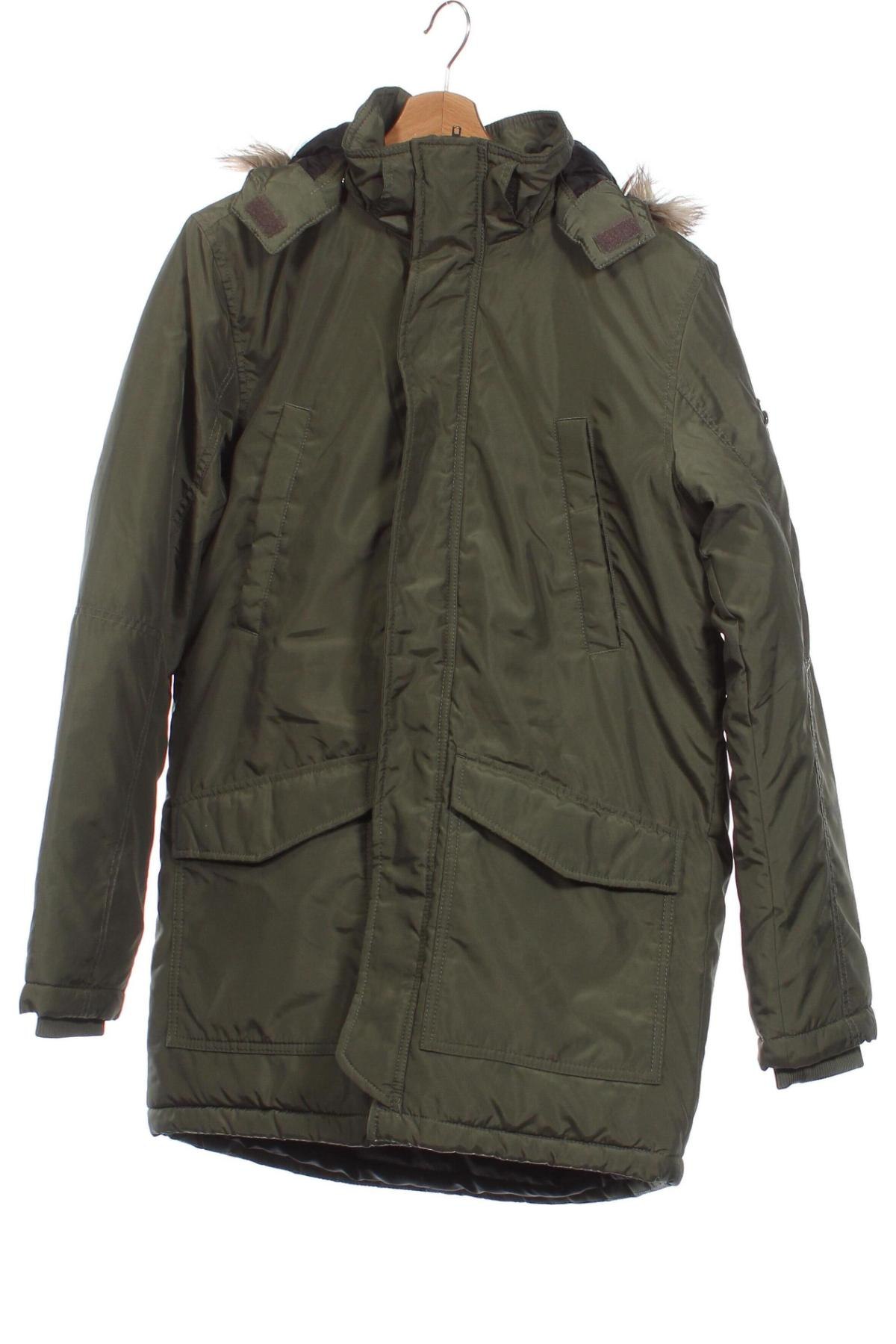 Dětská bunda  H&M, Velikost 14-15y/ 168-170 cm, Barva Zelená, Cena  717,00 Kč
