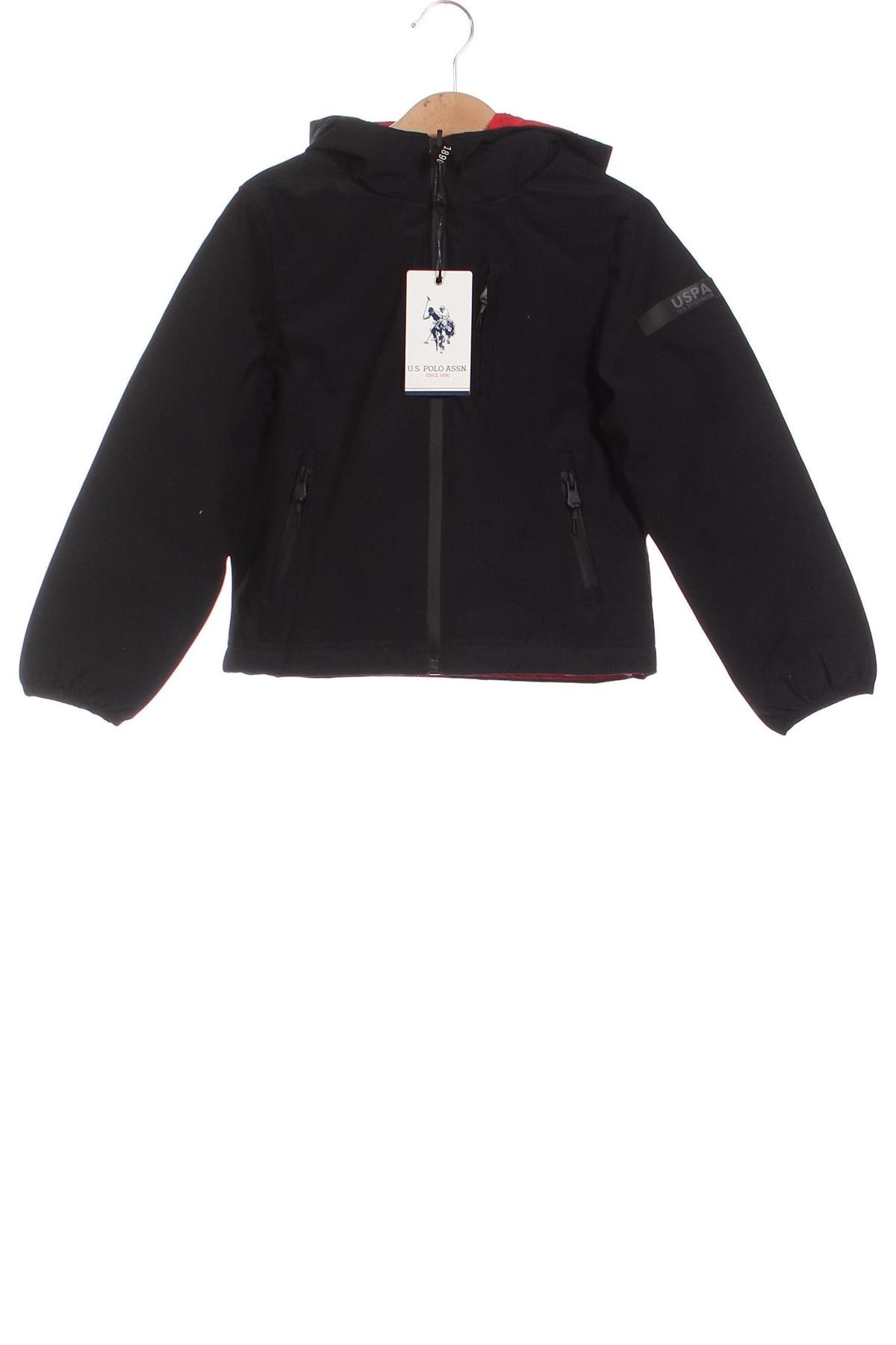 Detská bunda  U.S. Polo Assn., Veľkosť 3-4y/ 104-110 cm, Farba Čierna, Cena  44,55 €