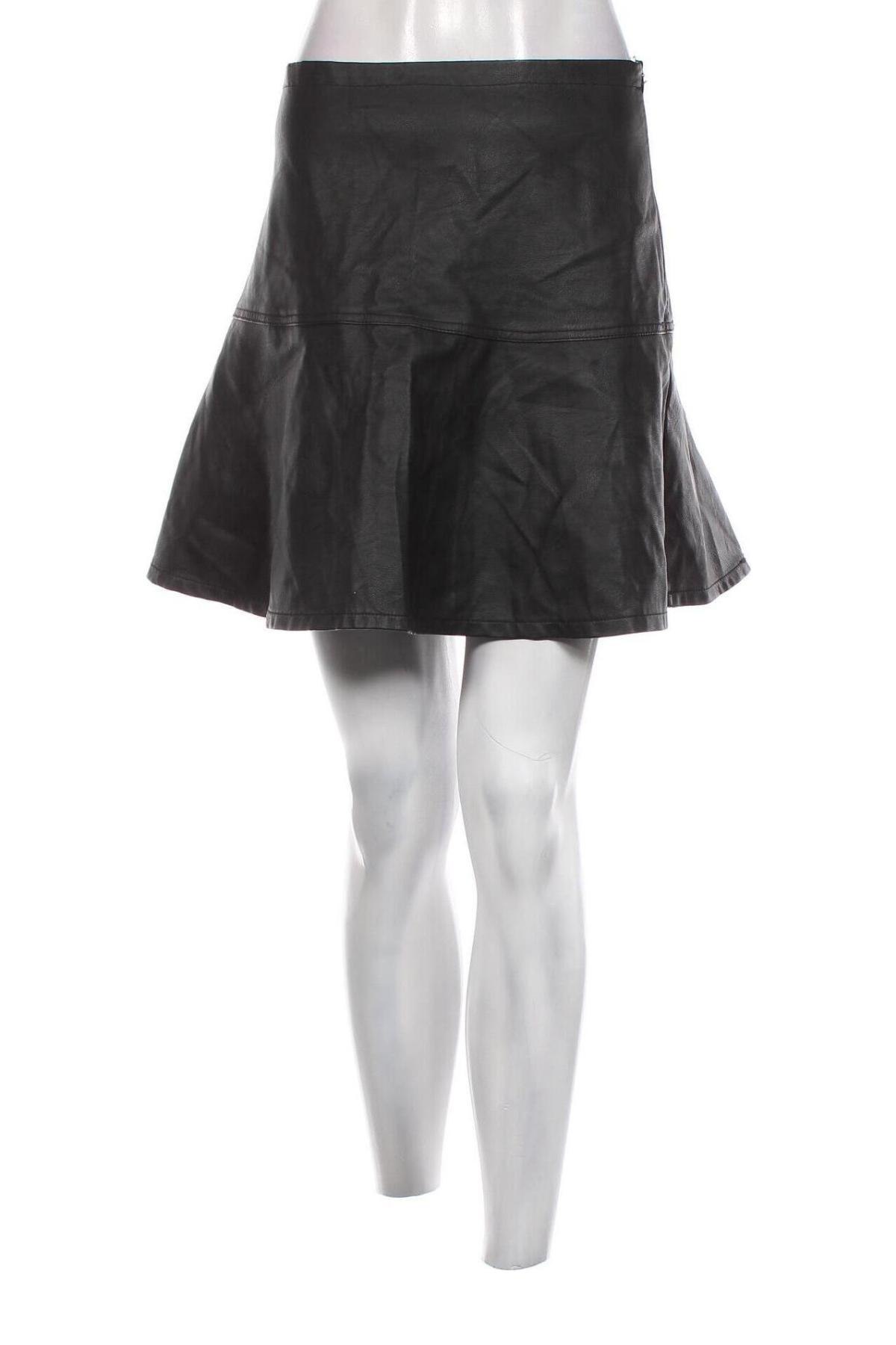 Kožená sukně  Terranova, Velikost L, Barva Černá, Cena  116,00 Kč